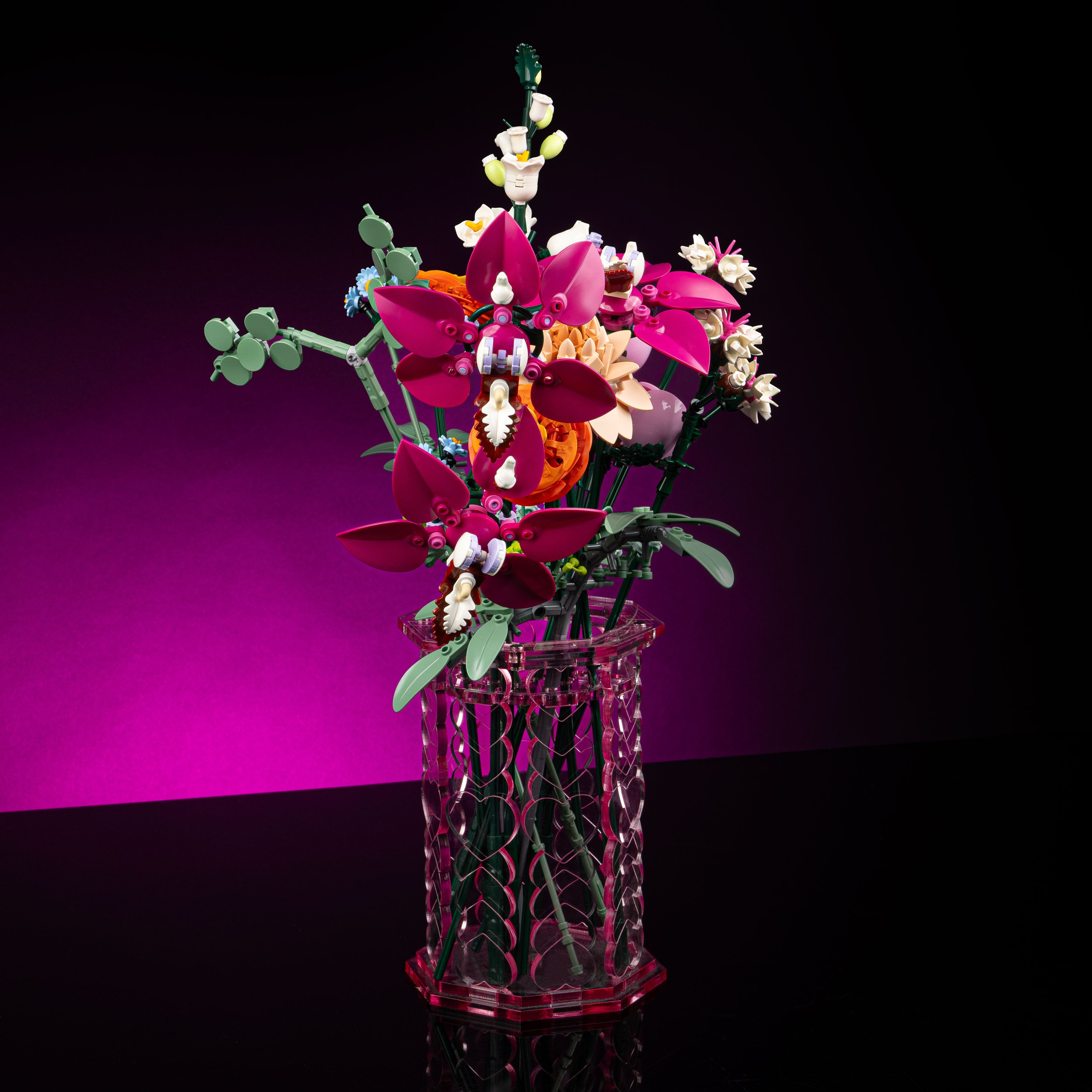 Limited Edition Large Valentine’s Day Vase for LEGO® Botanical Flowers