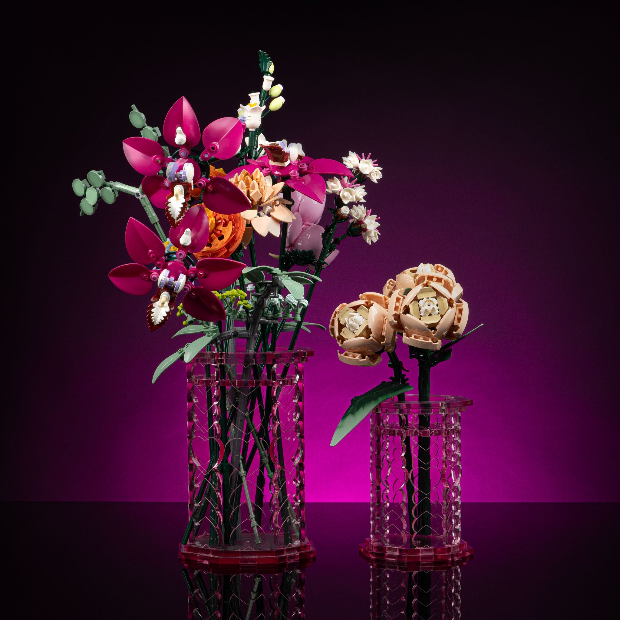 Limited Edition Small Valentine’s Day Vase for LEGO® Botanical Flowers