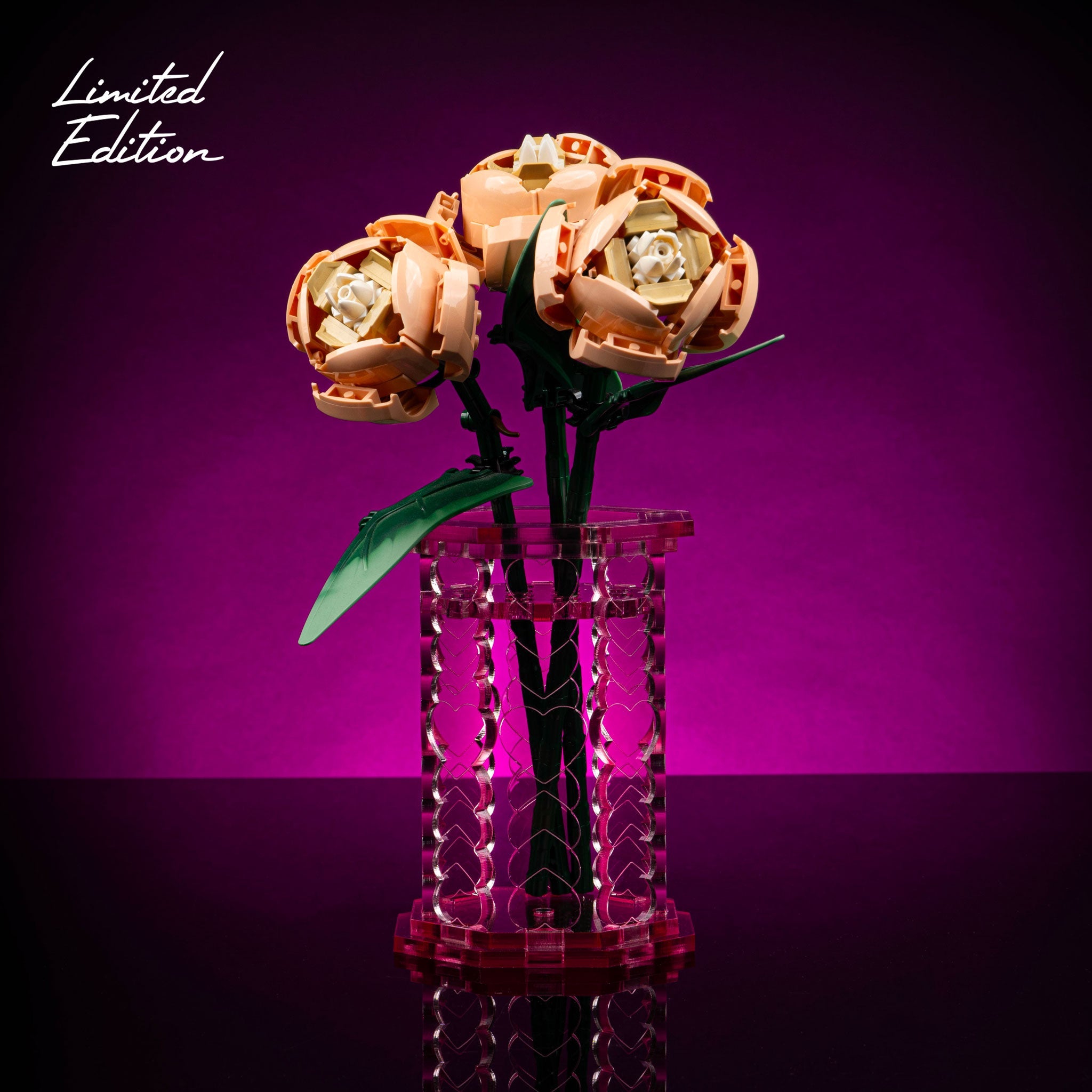 Limited Edition Small Valentine’s Day Vase for LEGO® Botanical Flowers