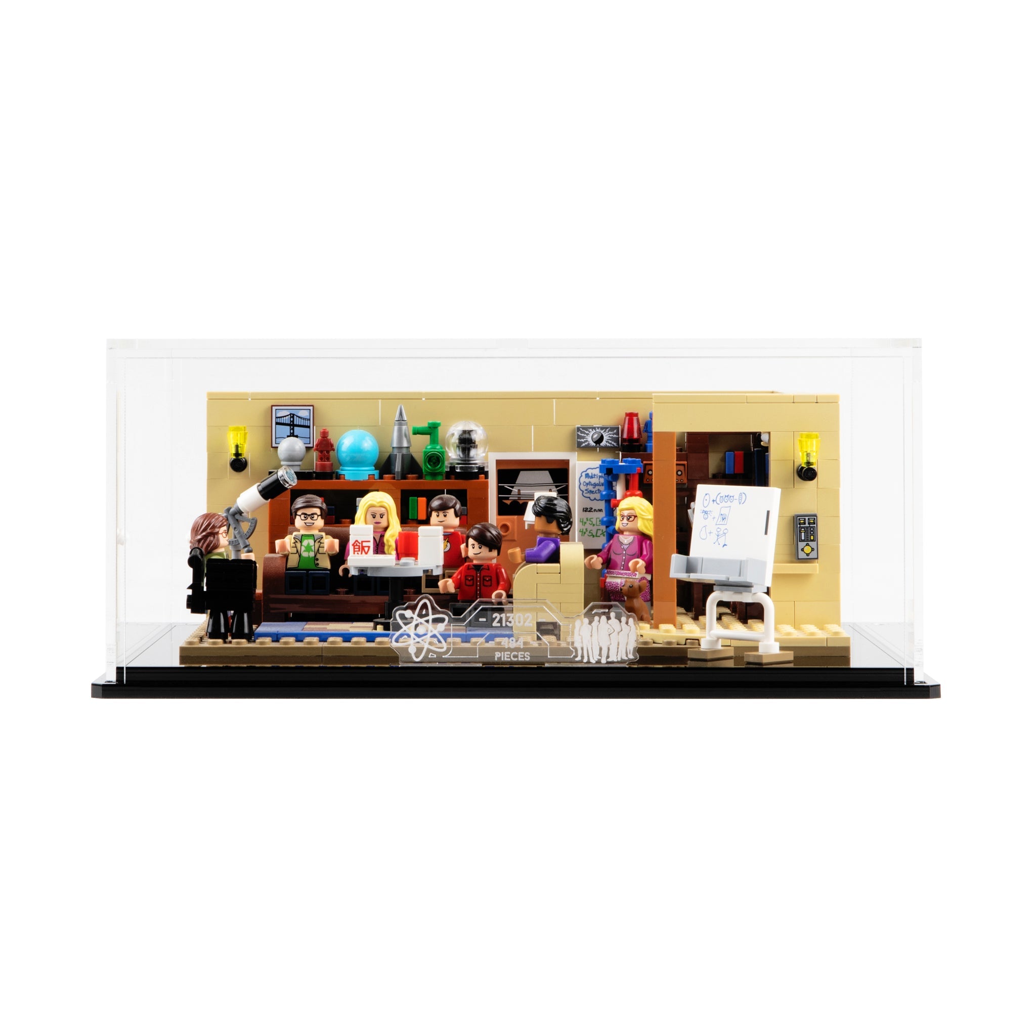 Display Case for LEGO® Ideas: The Big Bang Theory (21302)