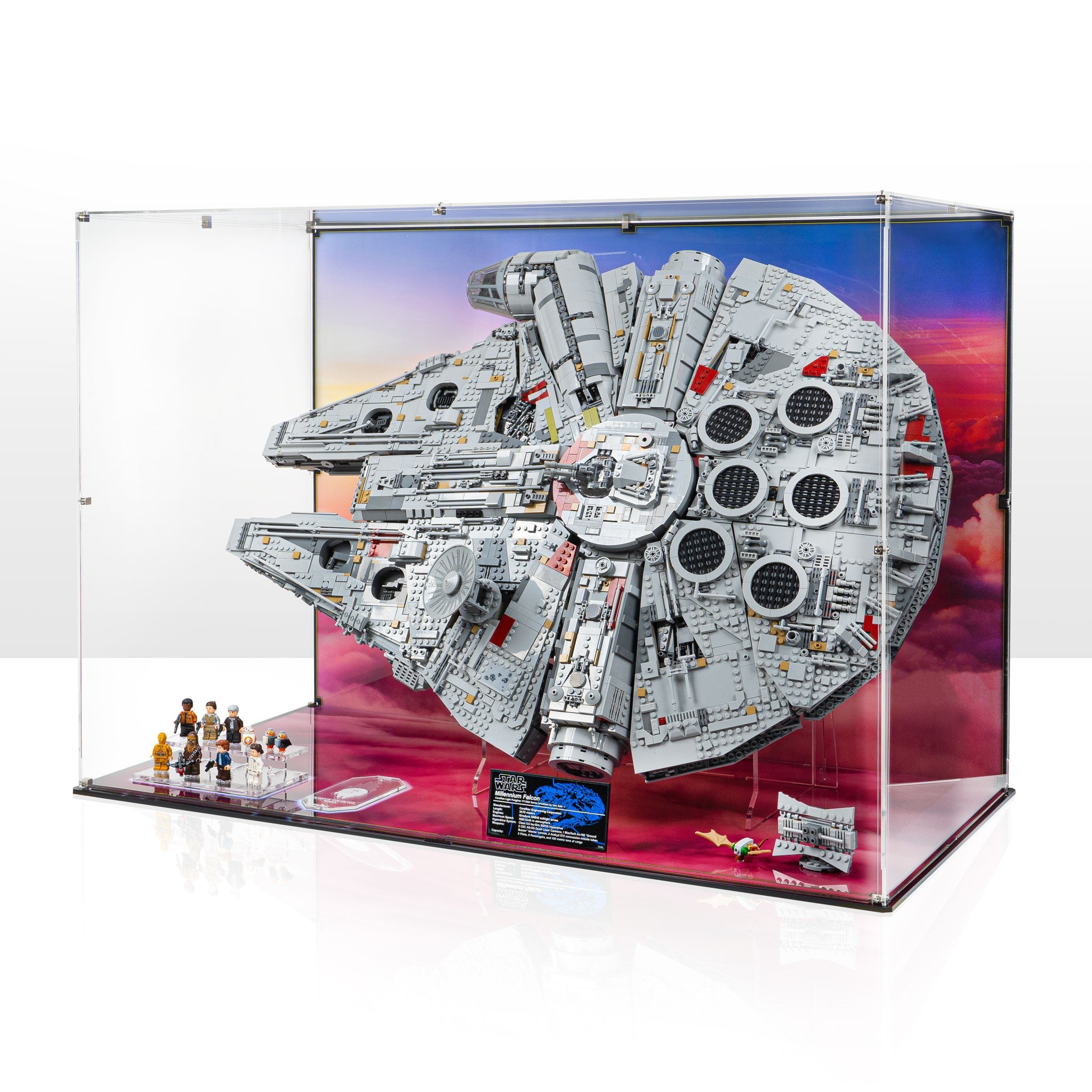 Display Case for LEGO® Star Wars™ UCS Millennium Falcon (75192)