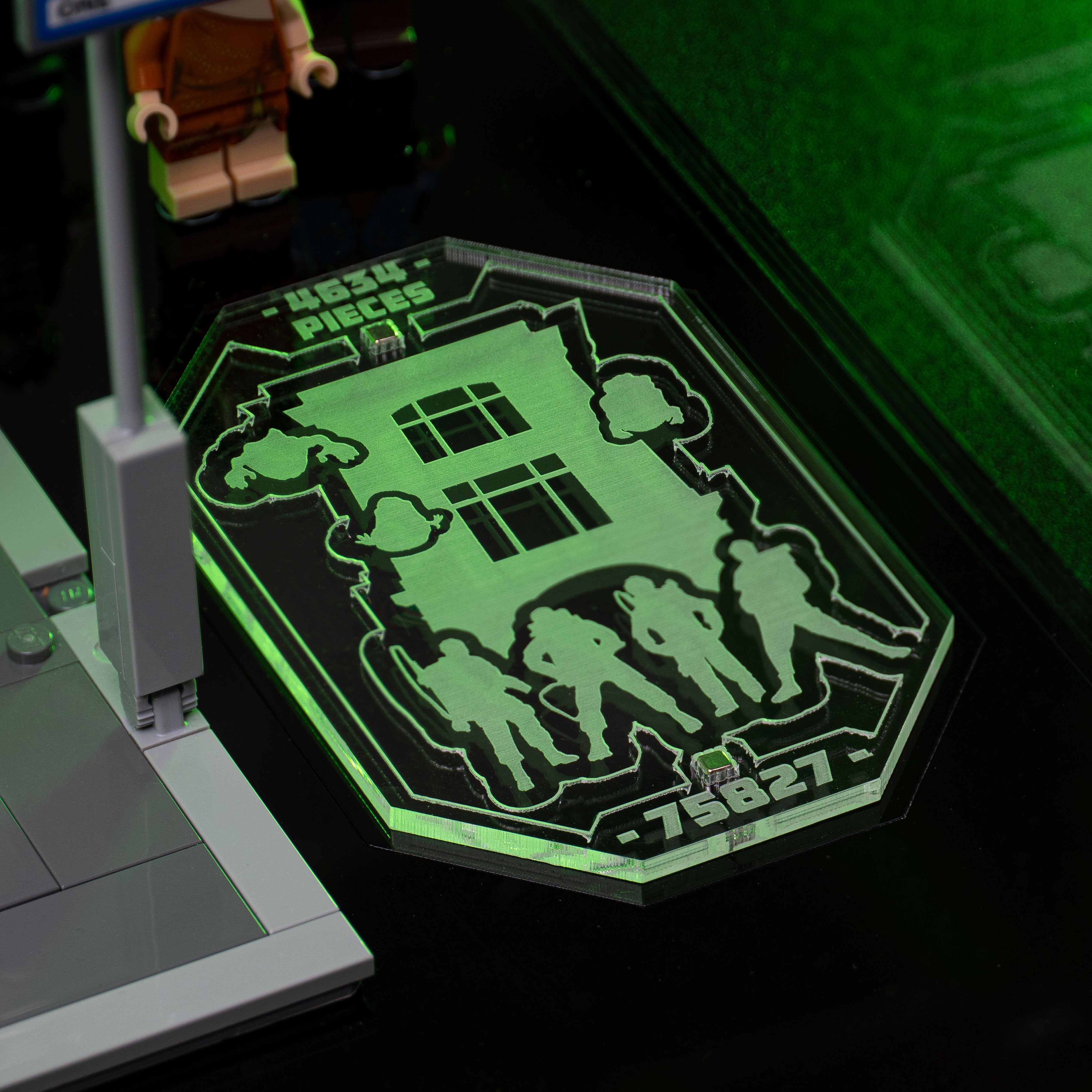 Display Case for LEGO® Ghostbusters Firehouse Headquarters (75827)