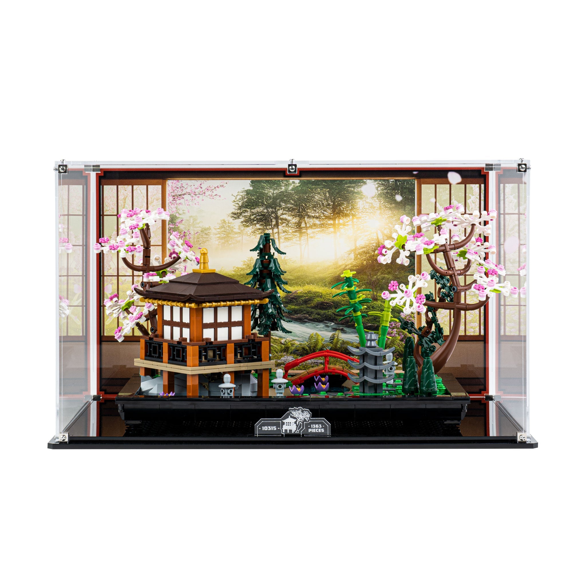 Display Case for LEGO® Icons: Tranquil Garden (10315)