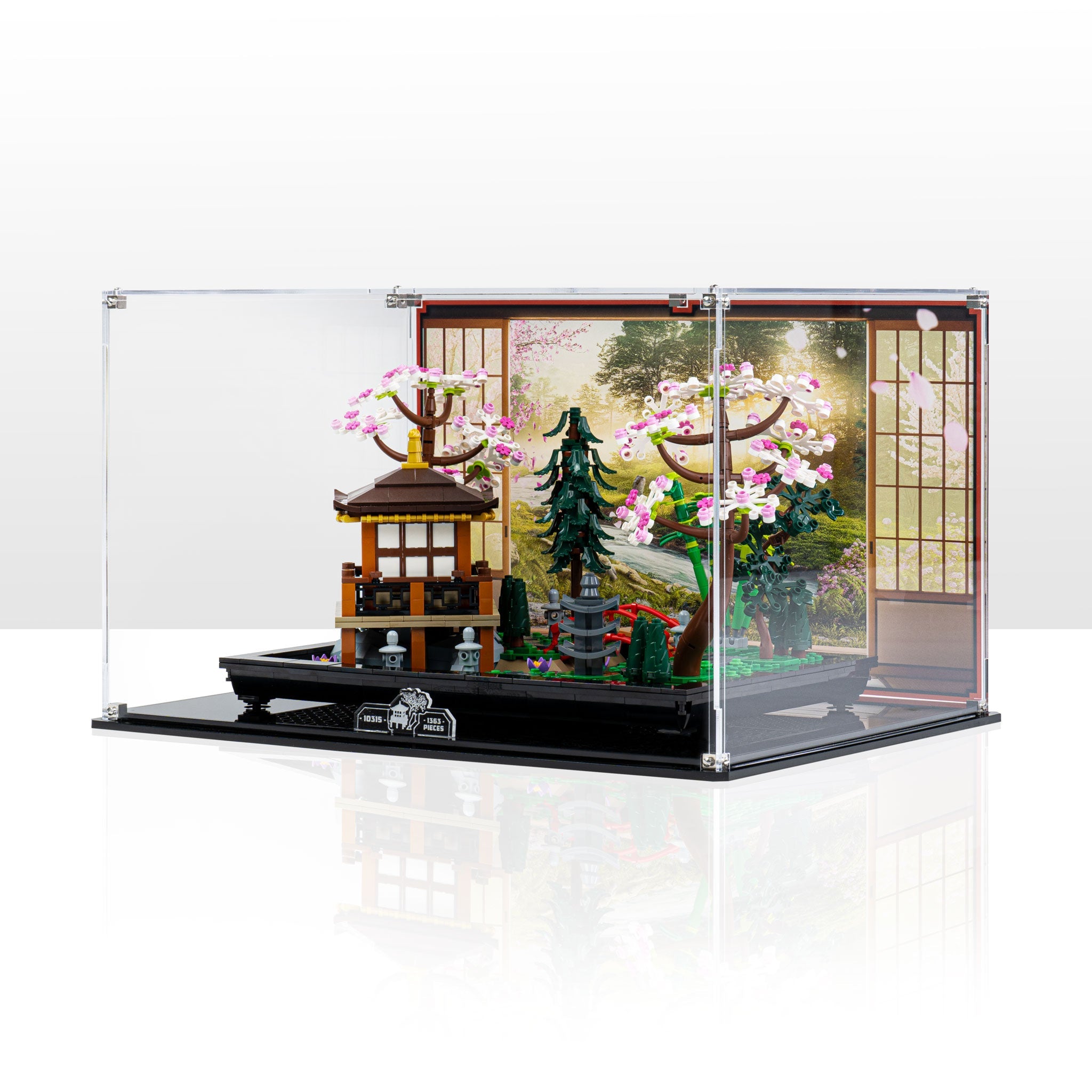 Display Case for LEGO® Icons: Tranquil Garden (10315)