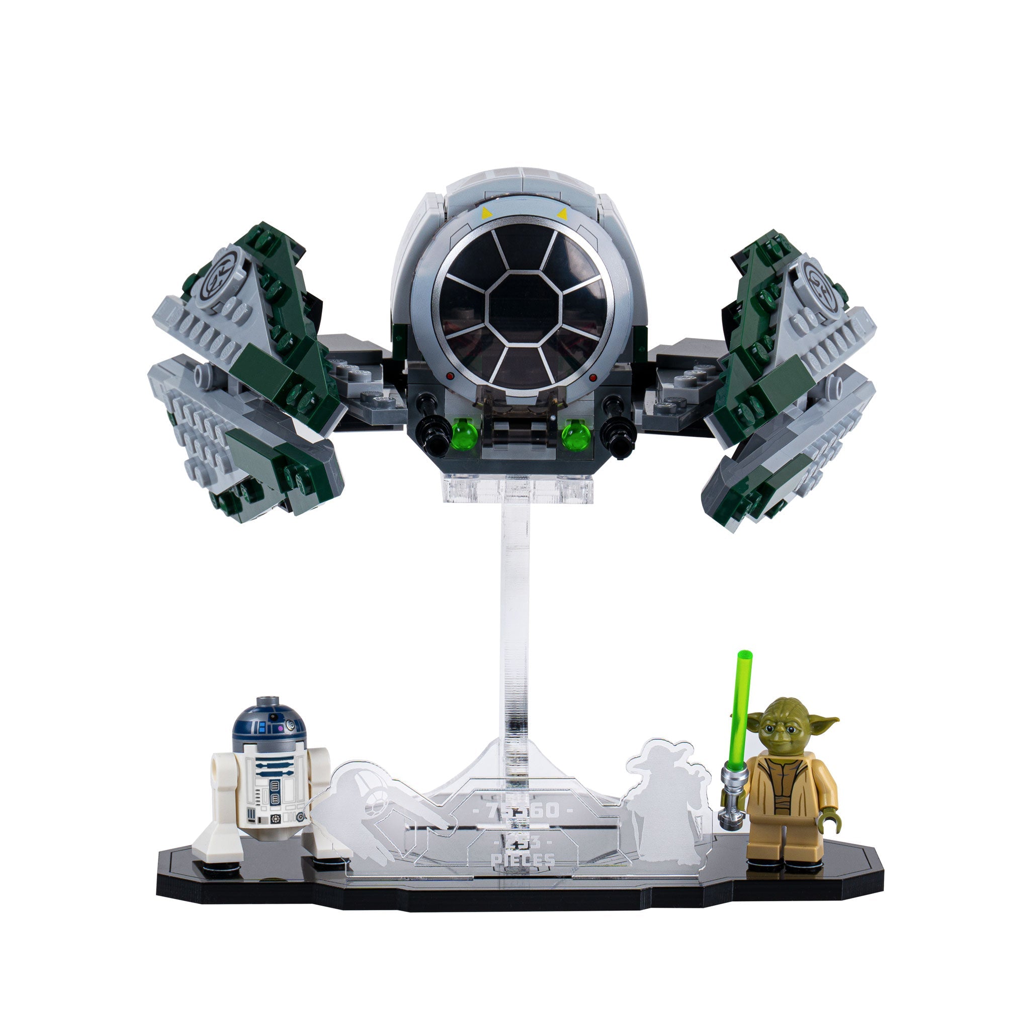 Display Stand for LEGO® Star Wars Yoda's Jedi Starfighter™ (75360)