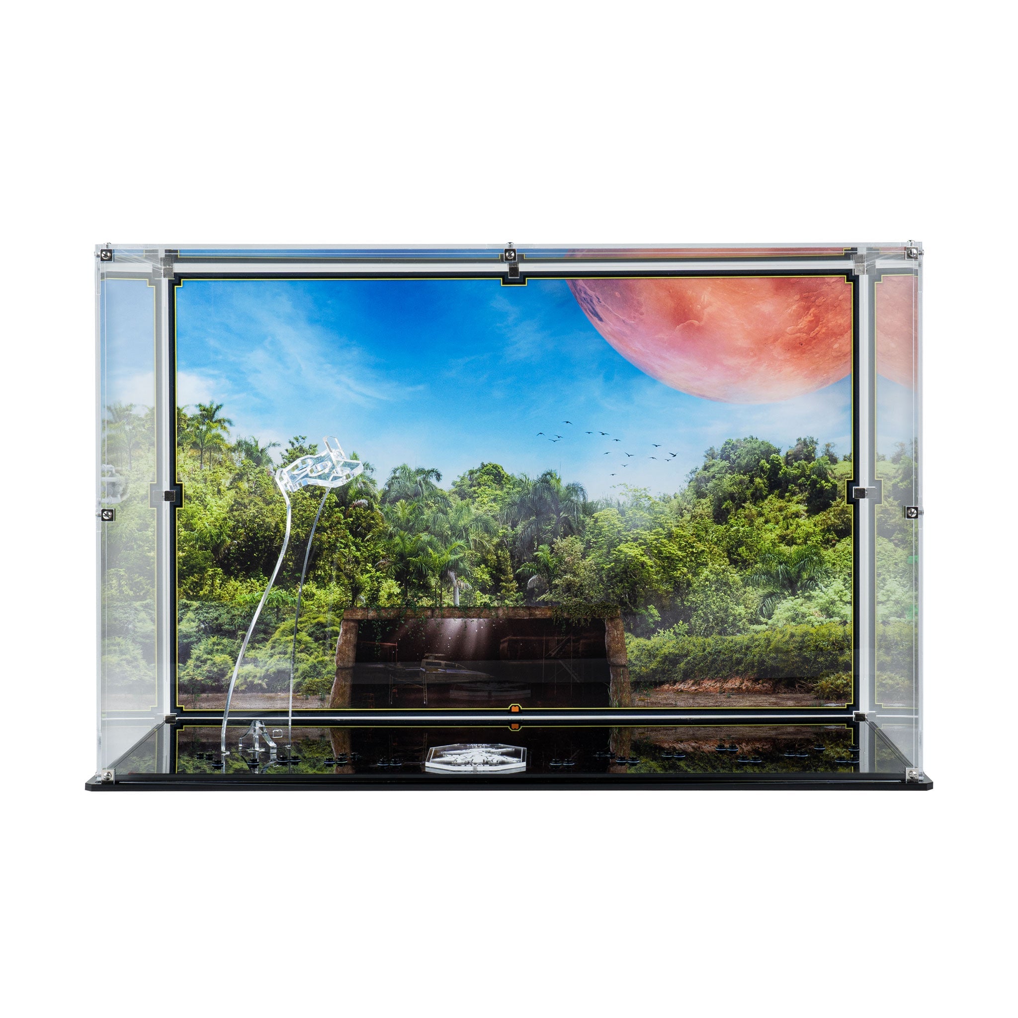 Display Case for LEGO® Star Wars Yavin 4 Rebel Base (75365)
