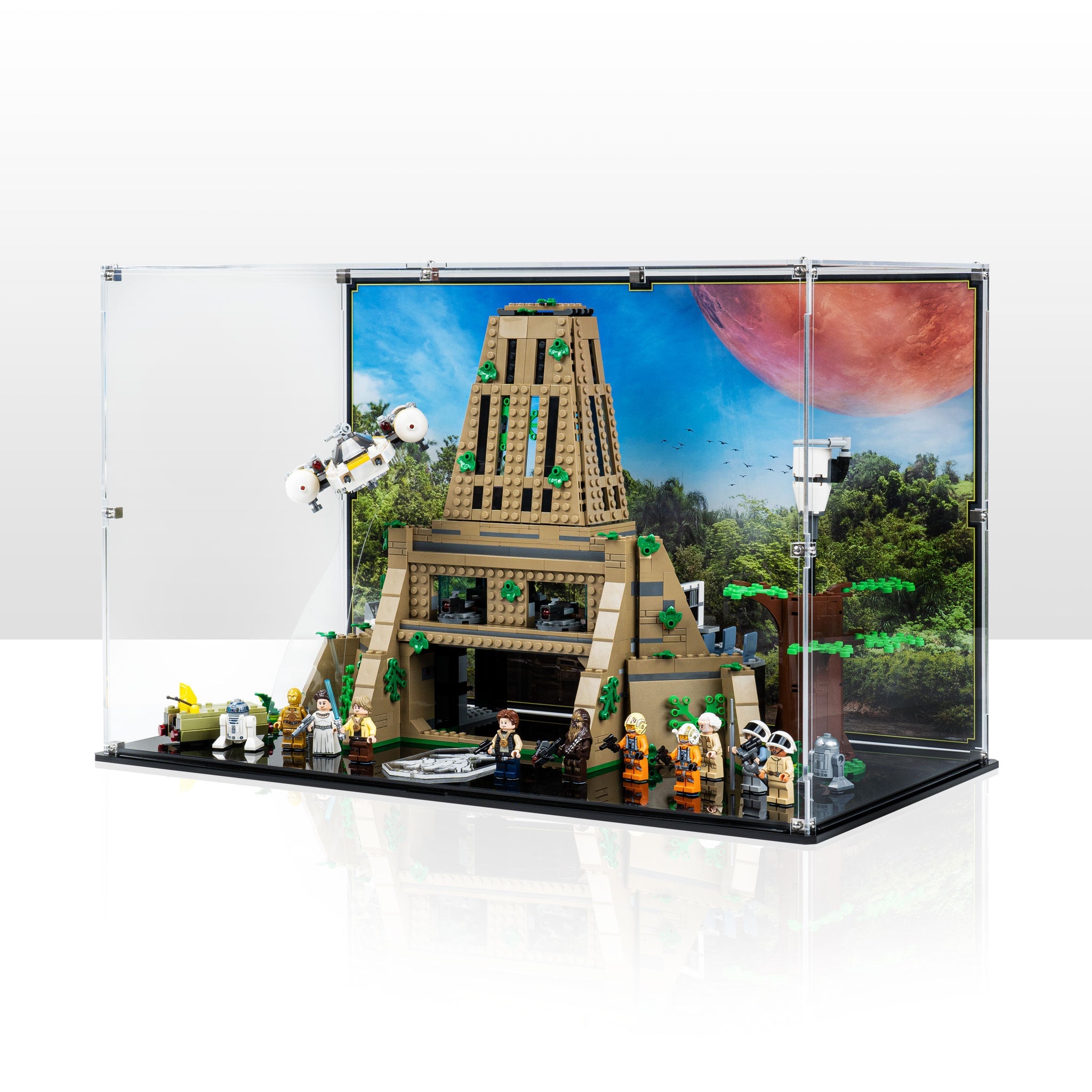Display Case for LEGO® Star Wars Yavin 4 Rebel Base (75365)