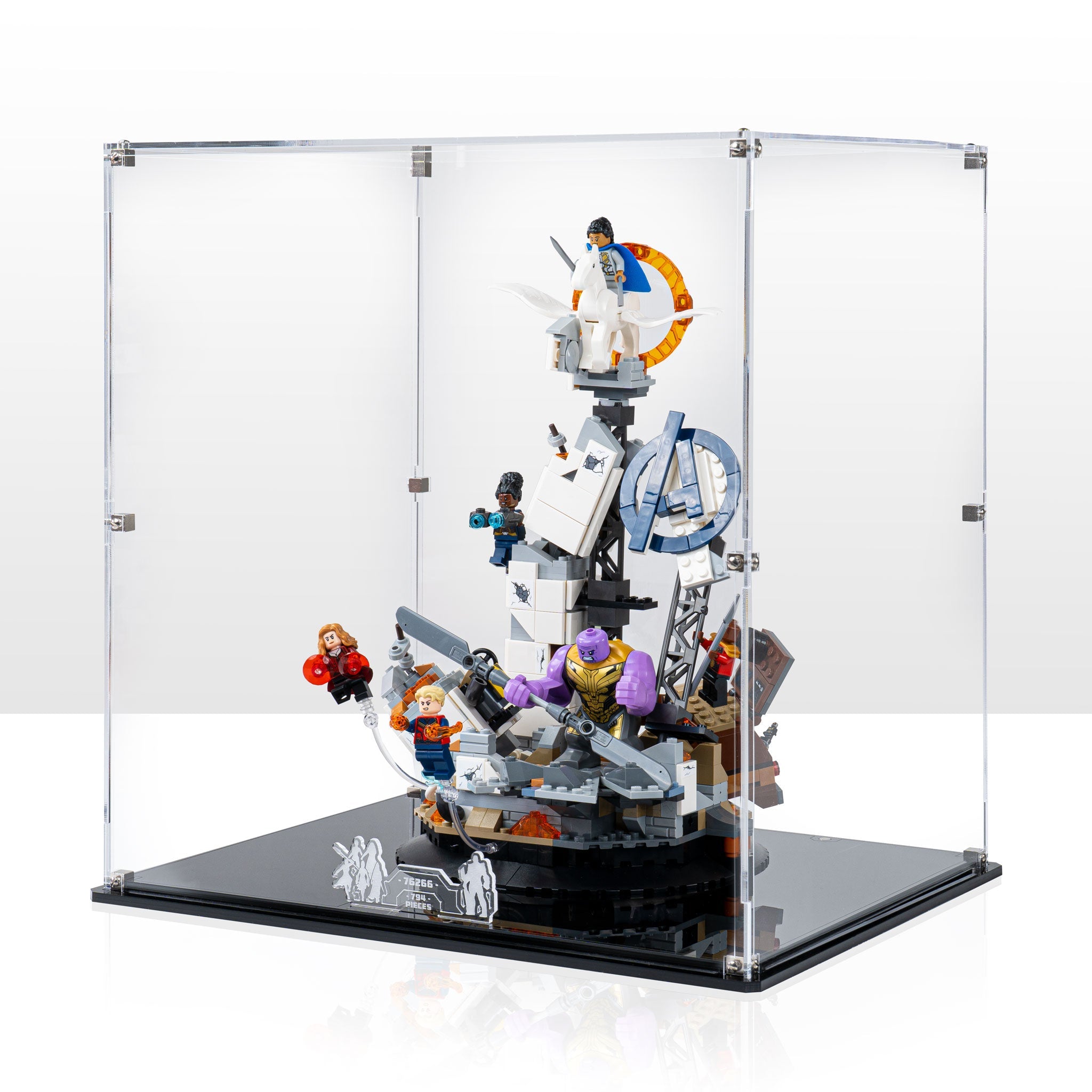Clear Display Case for LEGO® Marvel Endgame Final Battle (76266)