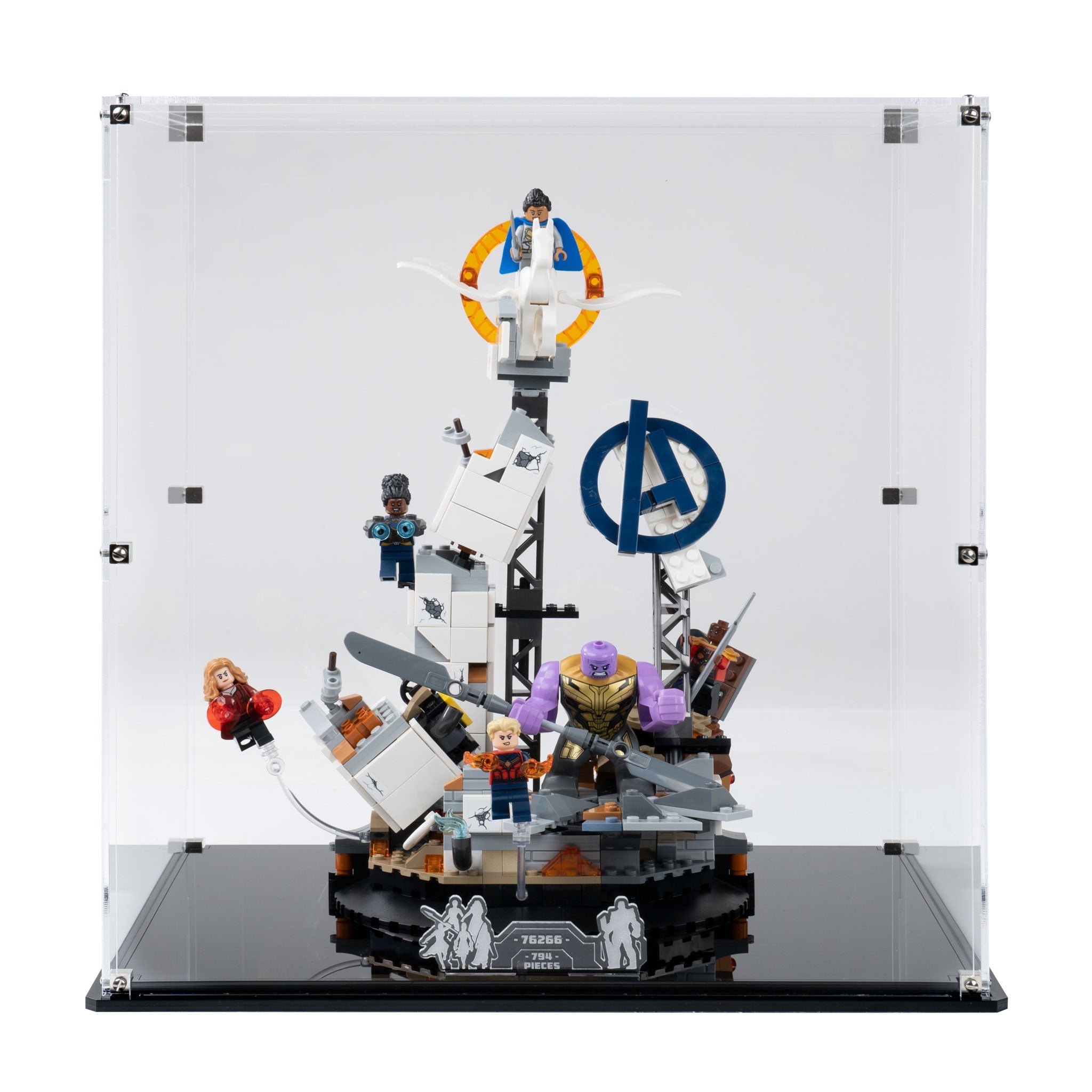 Clear Display Case for LEGO® Marvel Endgame Final Battle (76266)