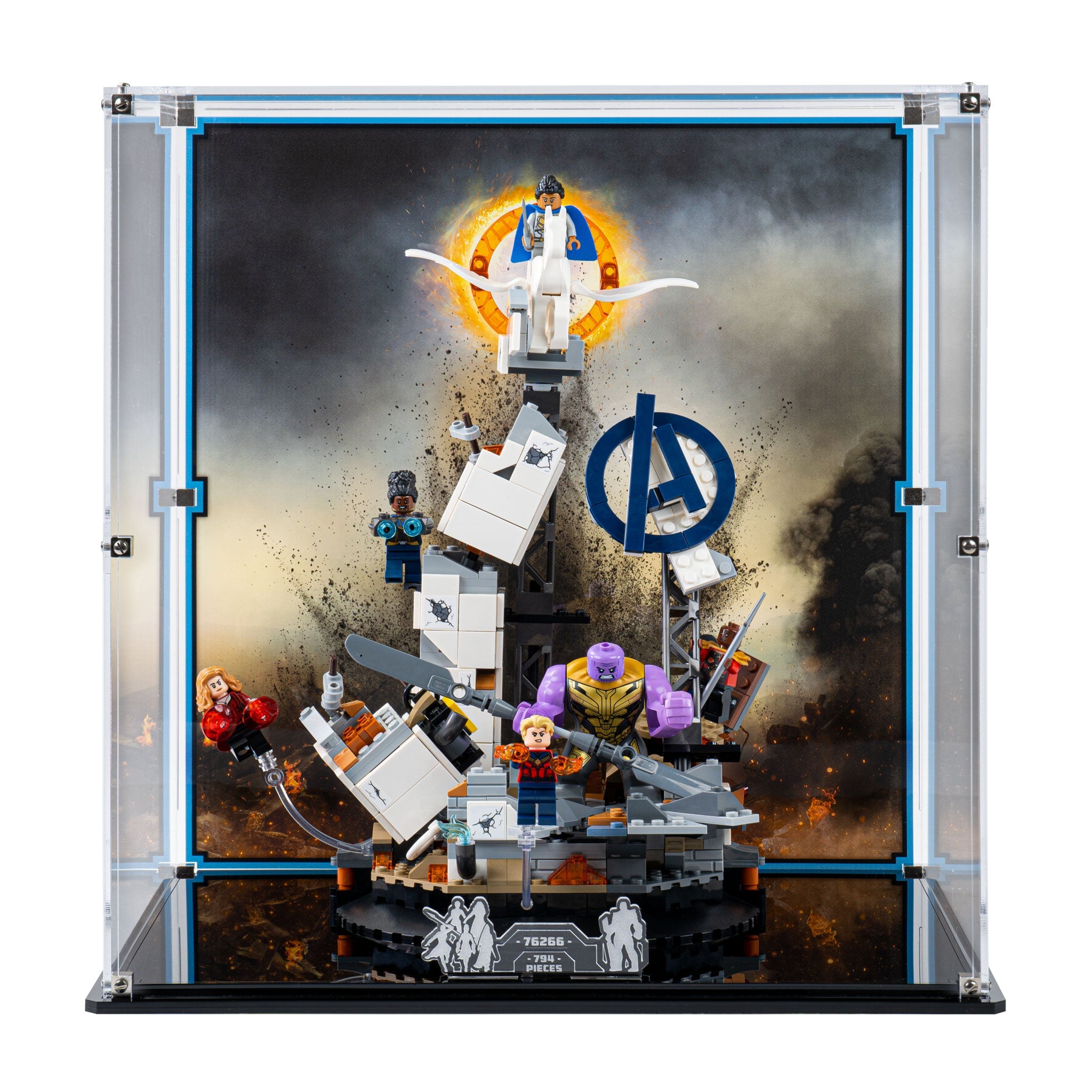 Display Case for LEGO® Marvel Endgame Final Battle (76266)