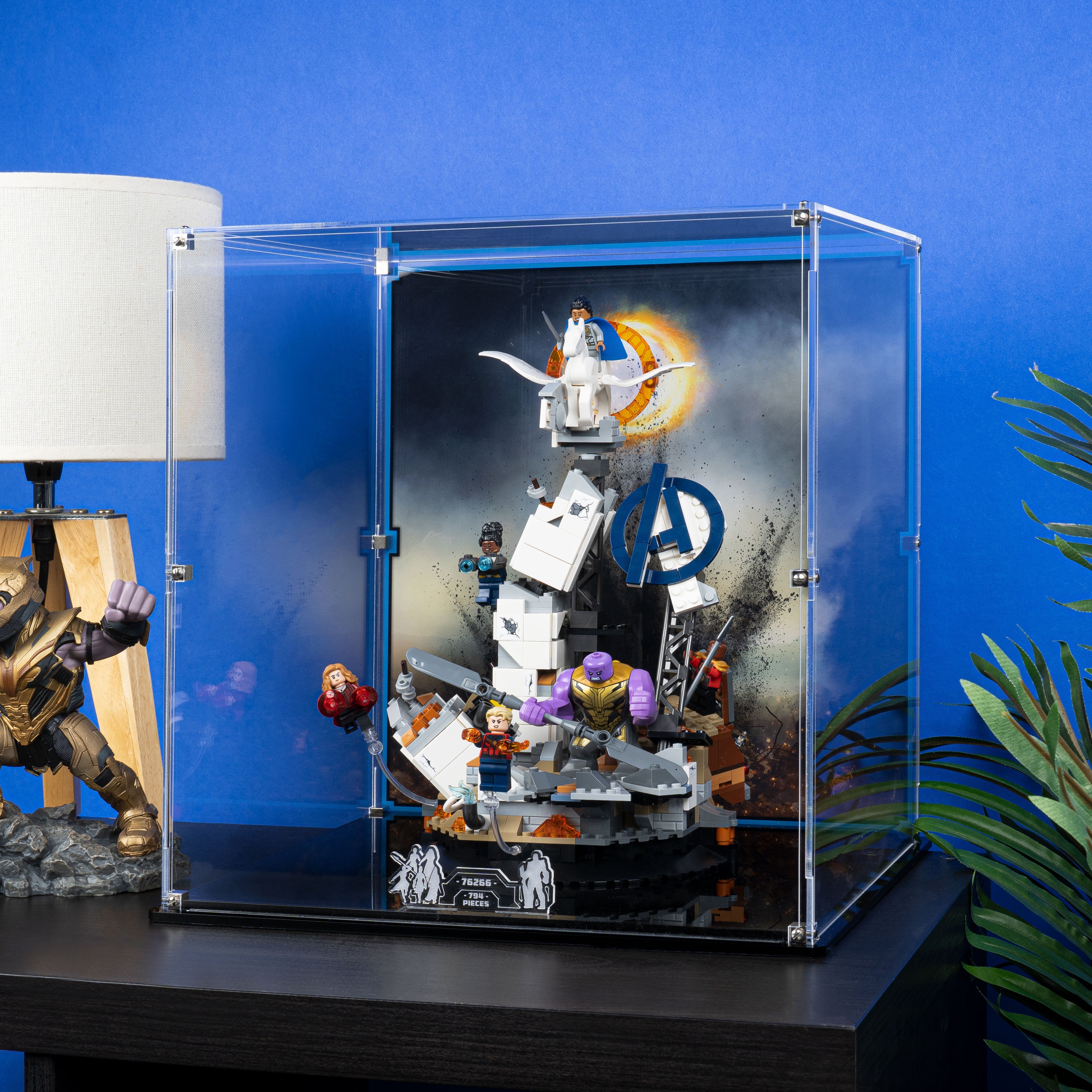 Display Case for LEGO® Marvel Endgame Final Battle (76266)