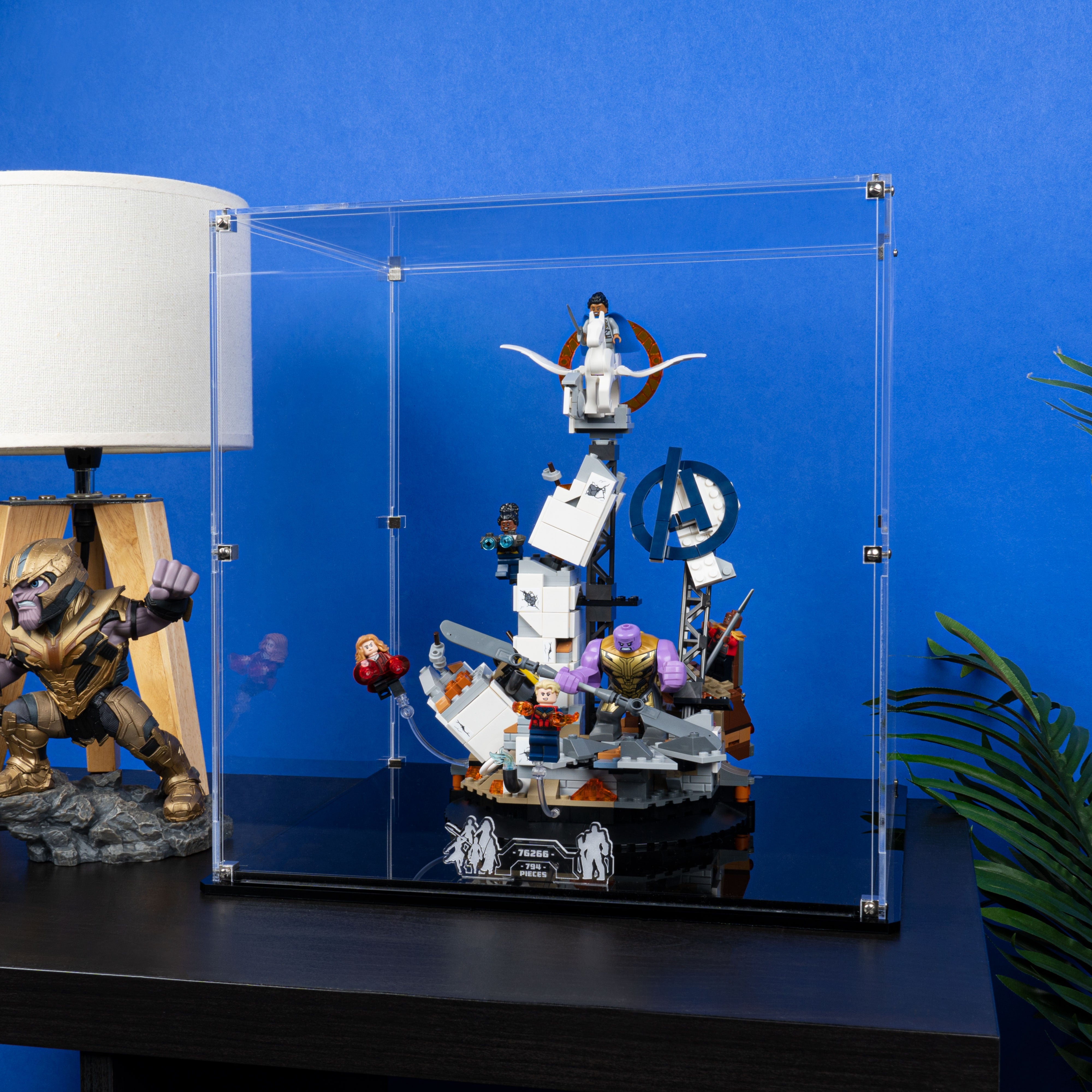 Clear Display Case for LEGO® Marvel Endgame Final Battle (76266)