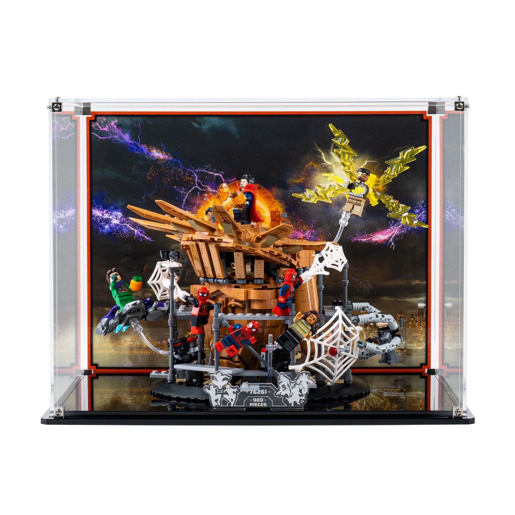 Display Case for LEGO® Marvel Spider-Man Final Battle (76261)