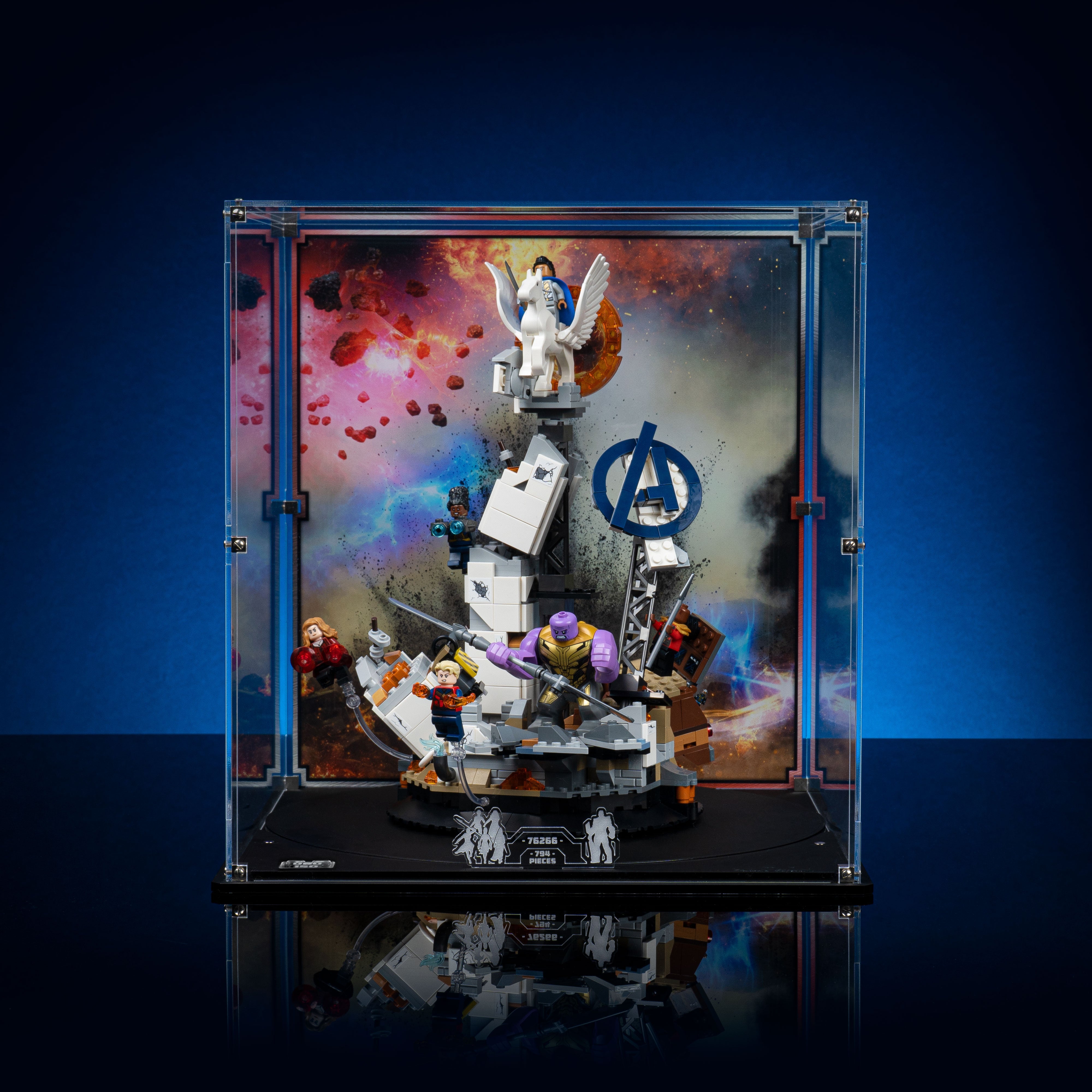 Limited Edition Display Case for LEGO® Marvel Endgame Final Battle (76266)