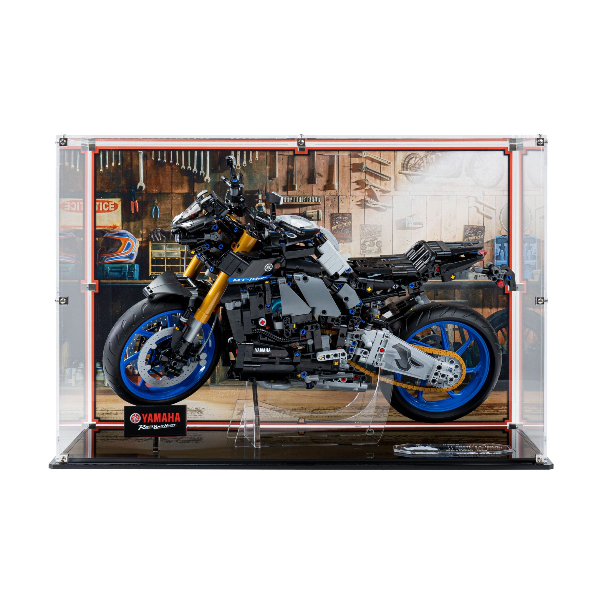 Display Case for LEGO® Technic Yamaha MT-10 SP (42159)