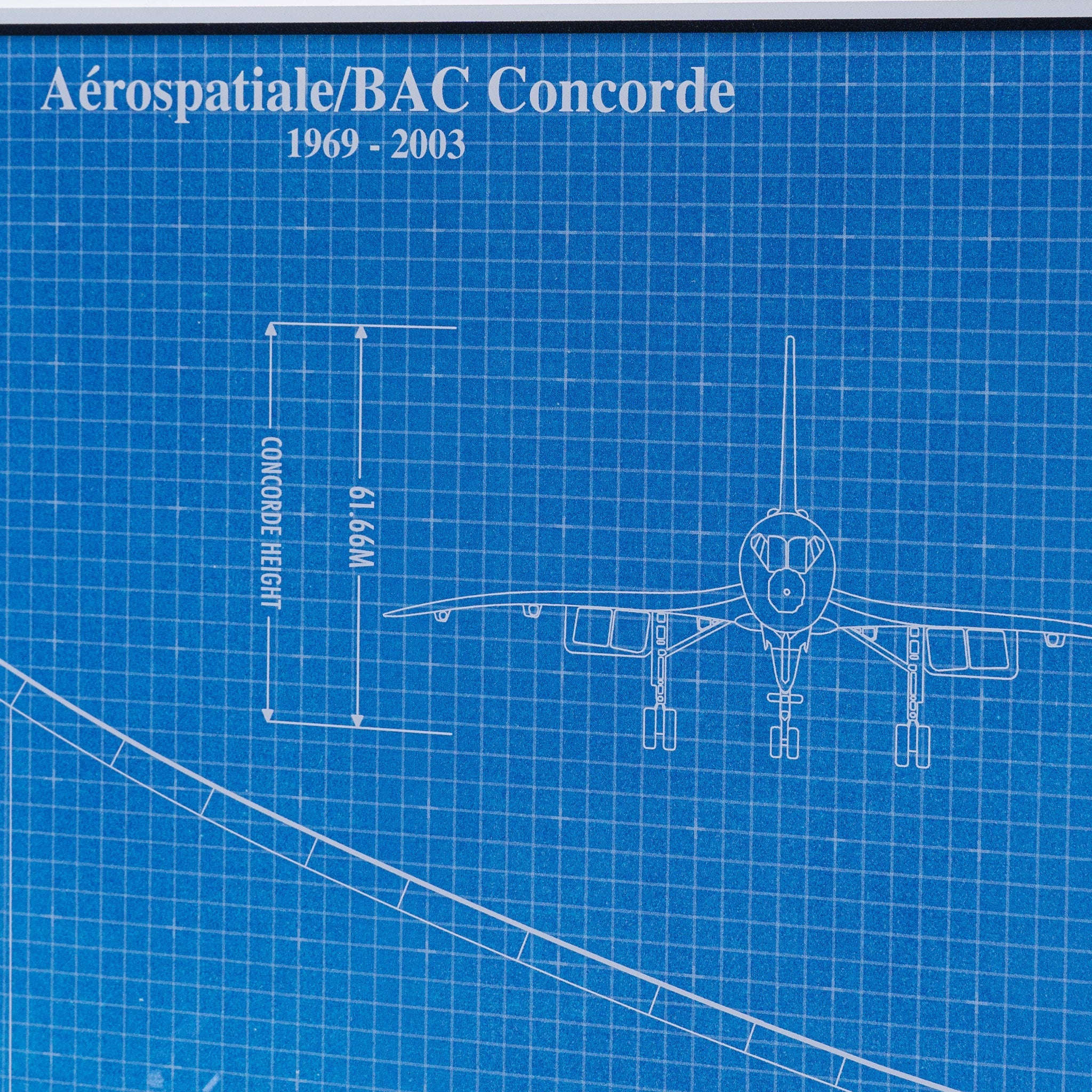 Display Case for LEGO® Icons: Concorde (10318)