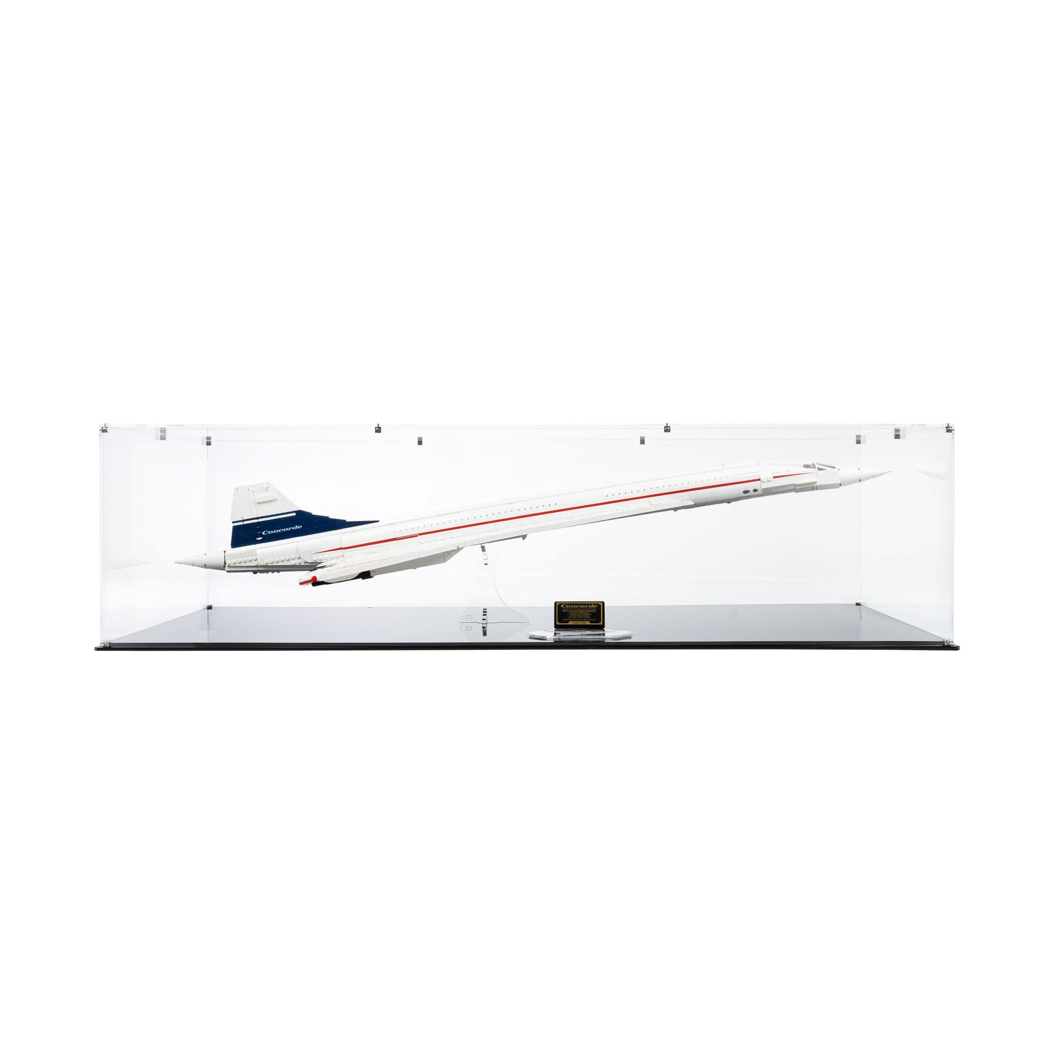 Clear Display Case for LEGO® Icons: Concorde (10318)