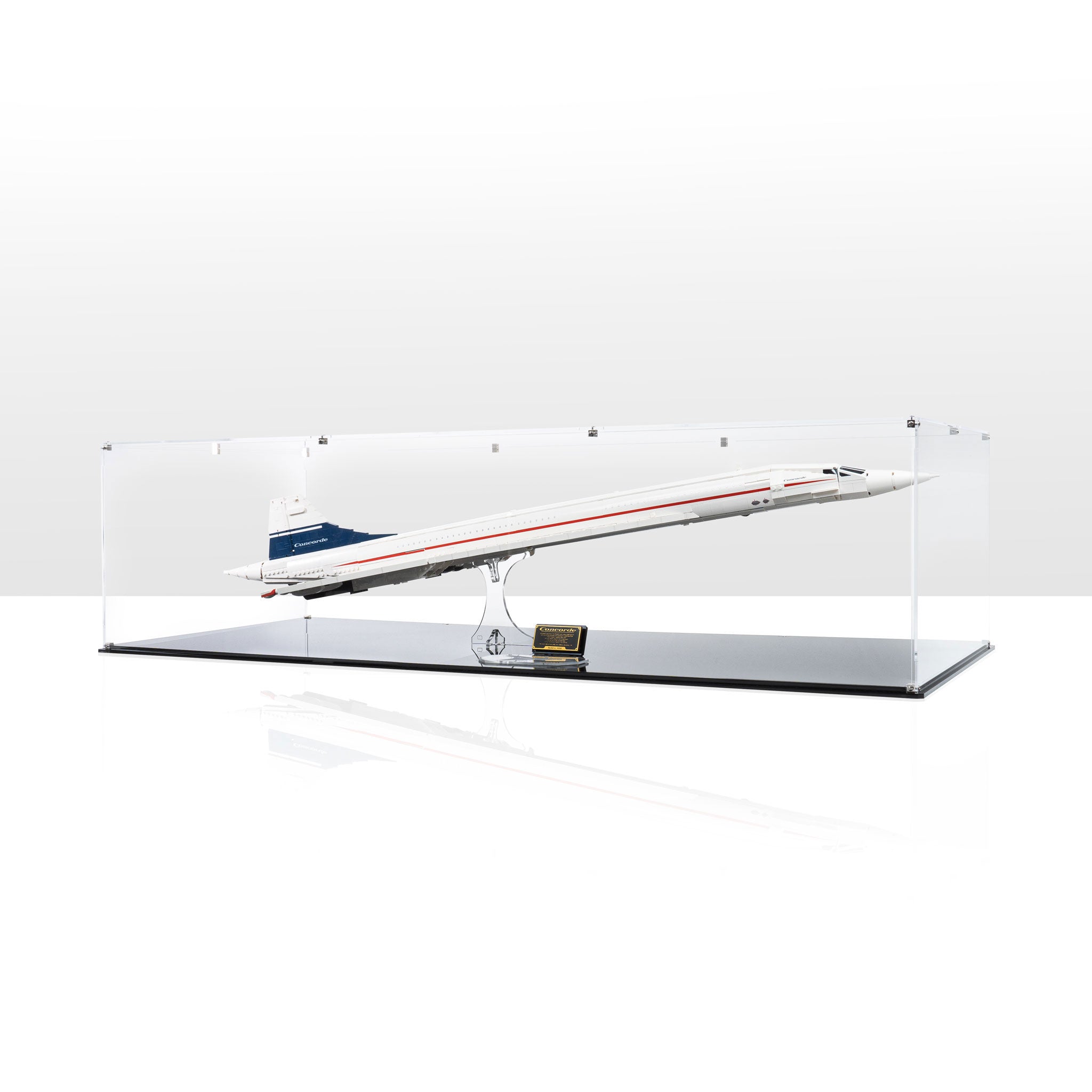Clear Display Case for LEGO® Icons: Concorde (10318)