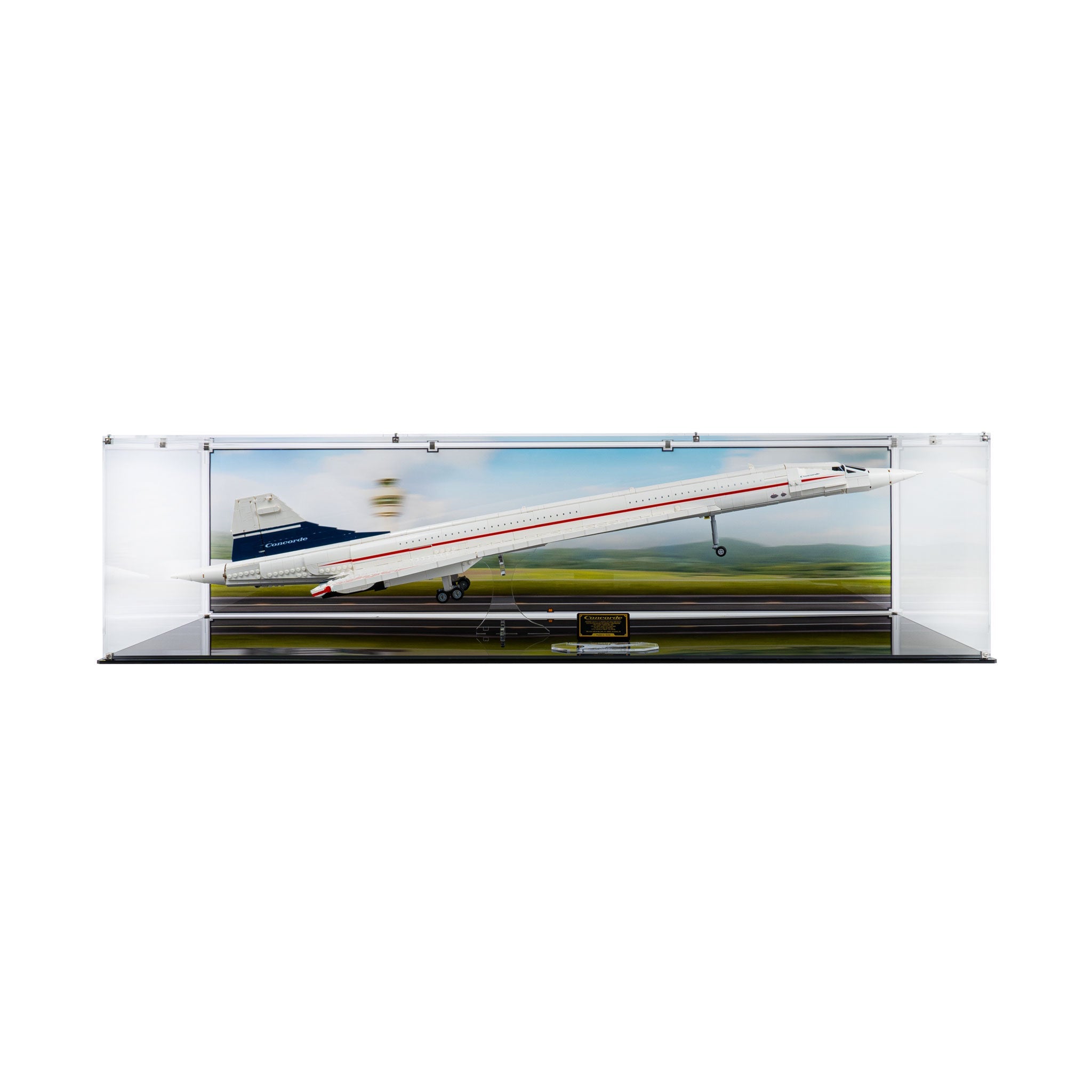 Display Case for LEGO® Icons: Concorde (10318)