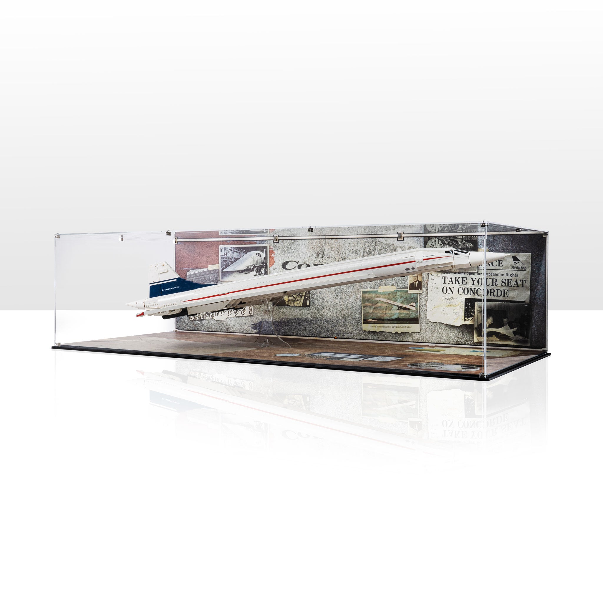Limited Edition Display Case for LEGO® Icons: Concorde (10318)