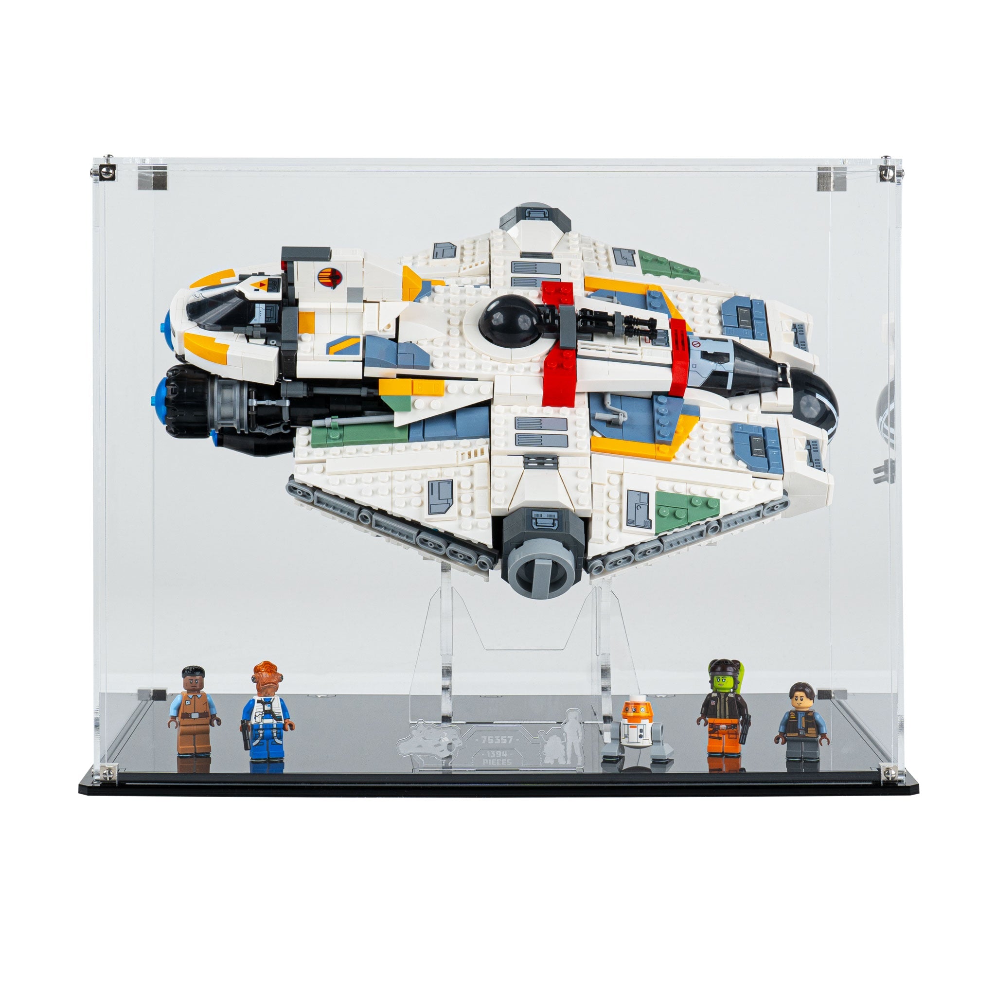 Clear Display Case for LEGO® Star Wars Ghost & Phantom II (75357)