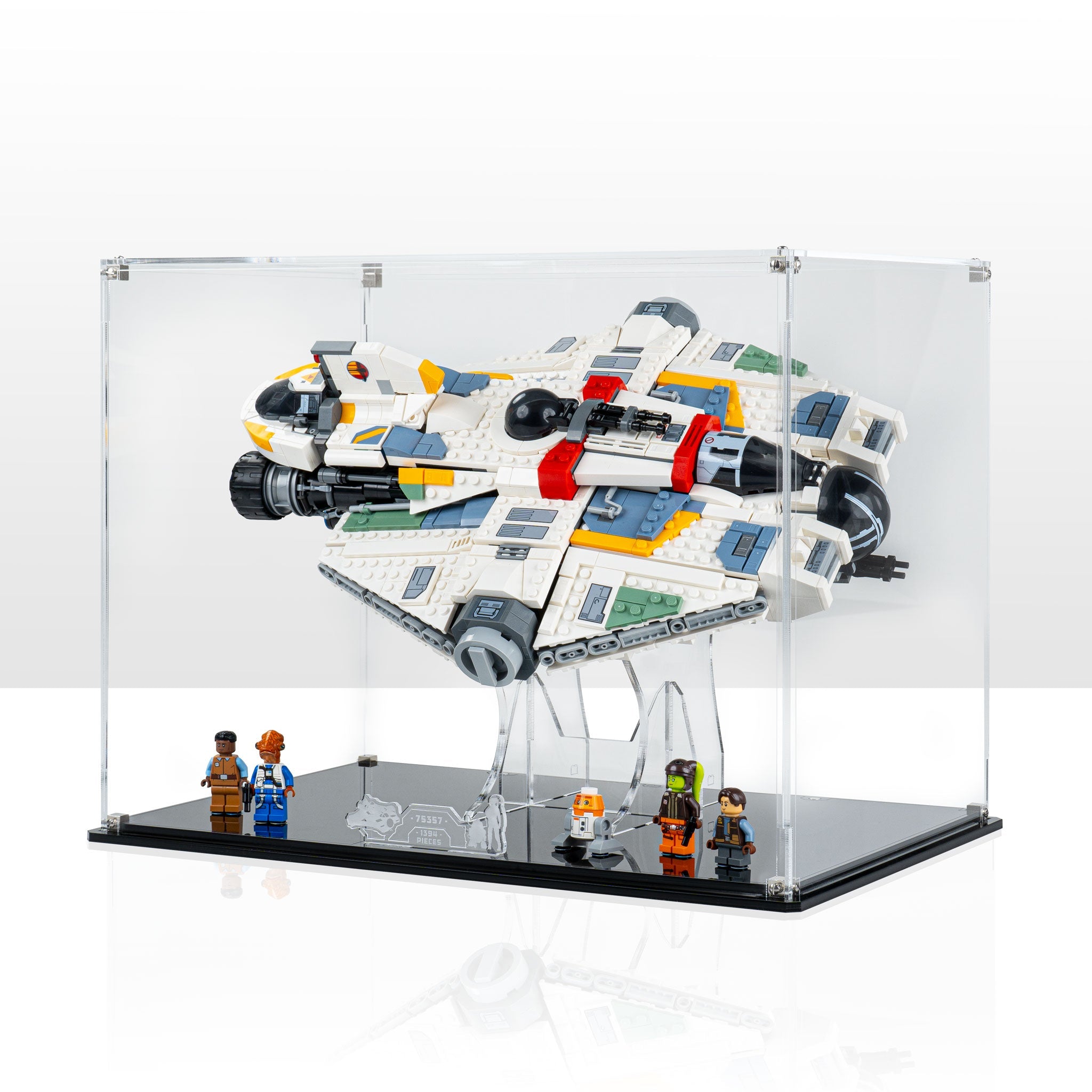 Clear Display Case for LEGO® Star Wars Ghost & Phantom II (75357)