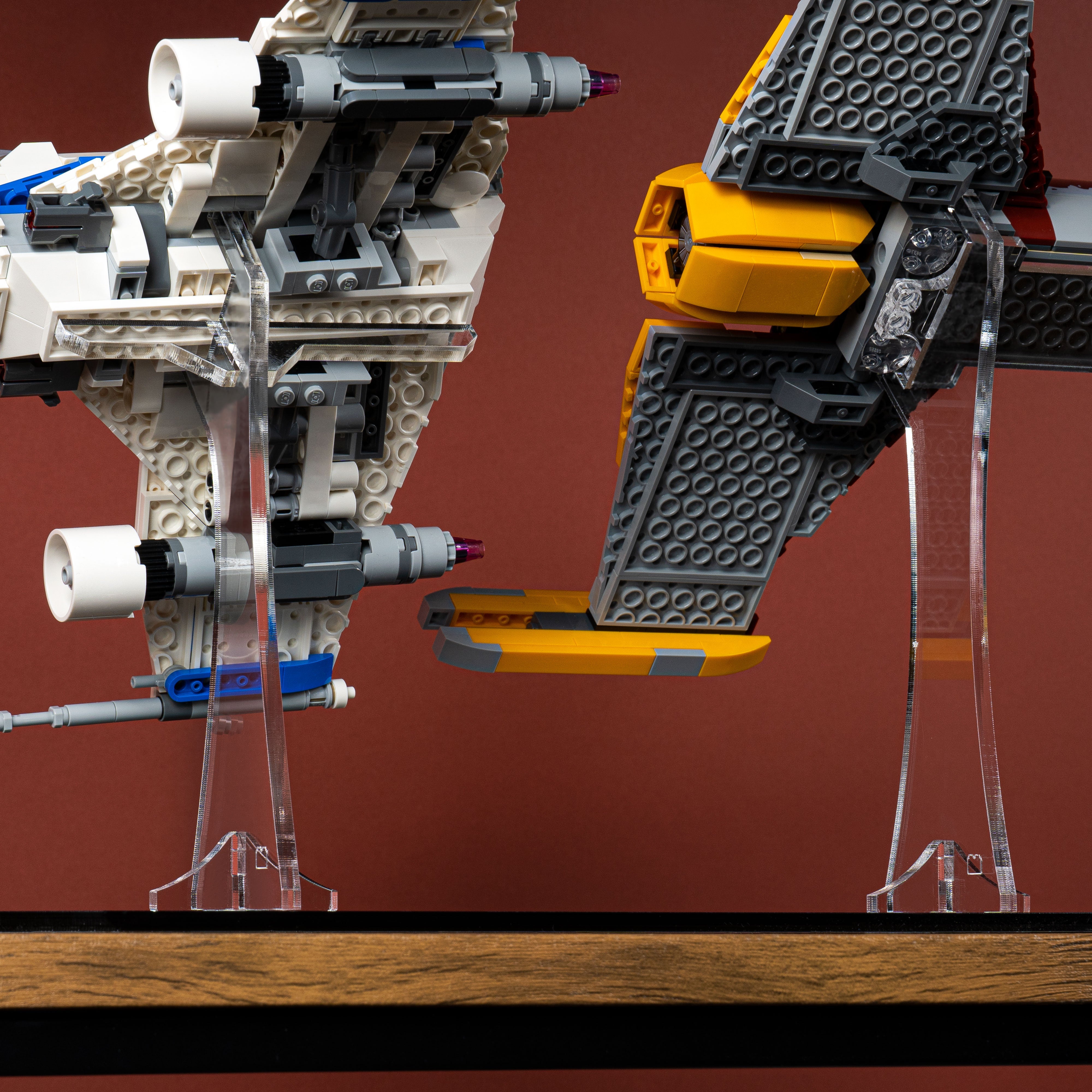 Display Stand for LEGO® Star Wars™ New Republic E-Wing™ vs. Shin Hati’s Starfighter™ (75364)