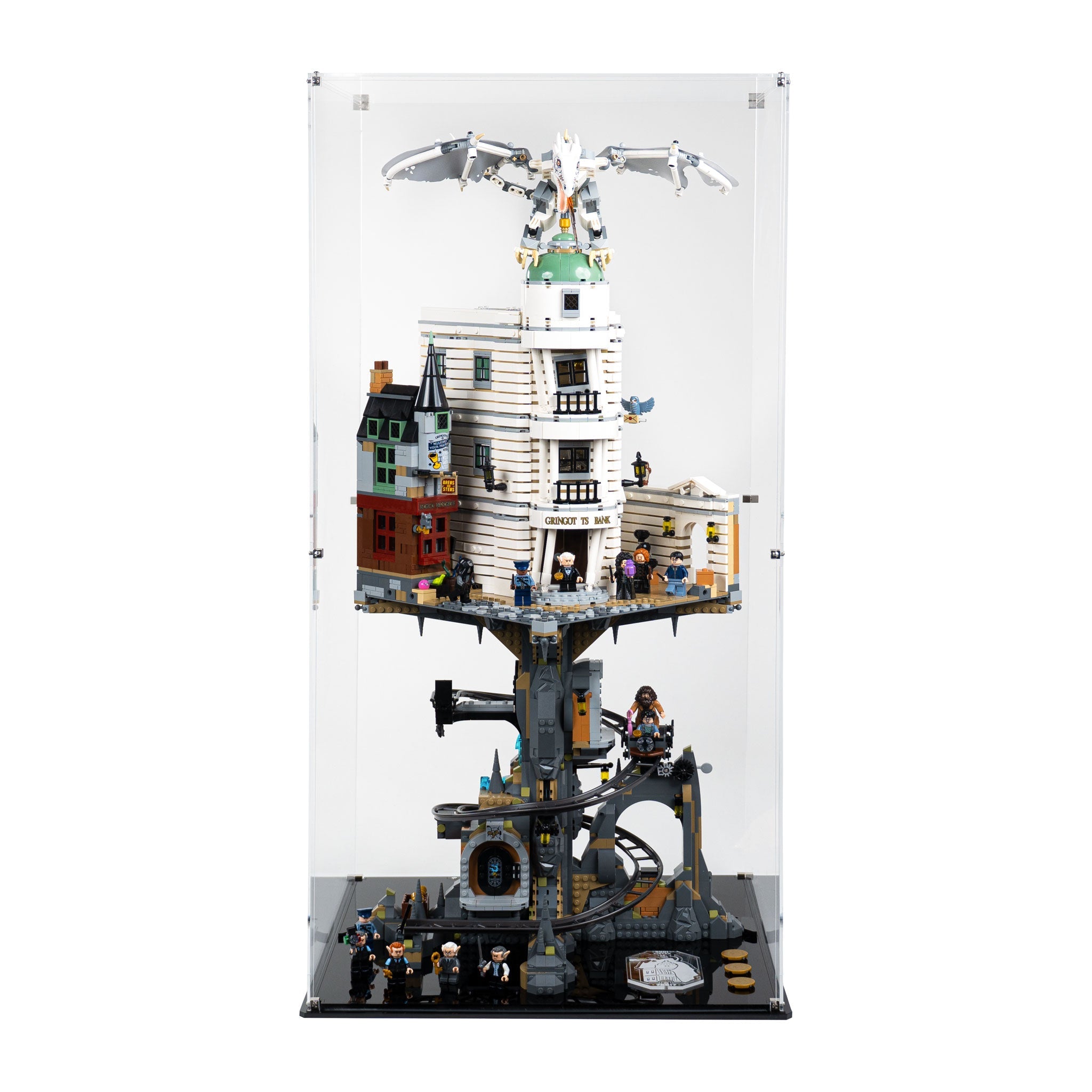 Clear Display Case for LEGO® Harry Potter: Gringotts™ Wizarding Bank – Collectors' Edition (76417)