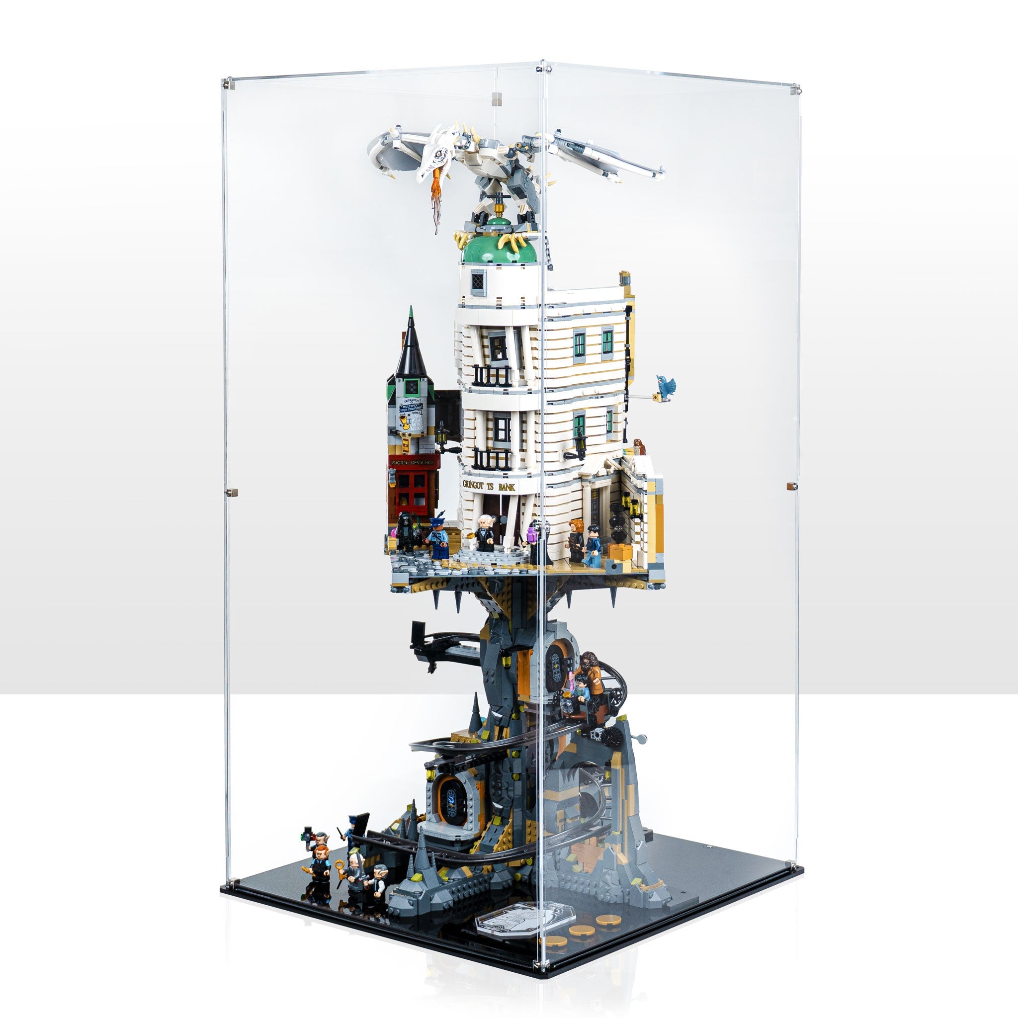 Clear Display Case for LEGO® Harry Potter: Gringotts™ Wizarding Bank – Collectors' Edition (76417)