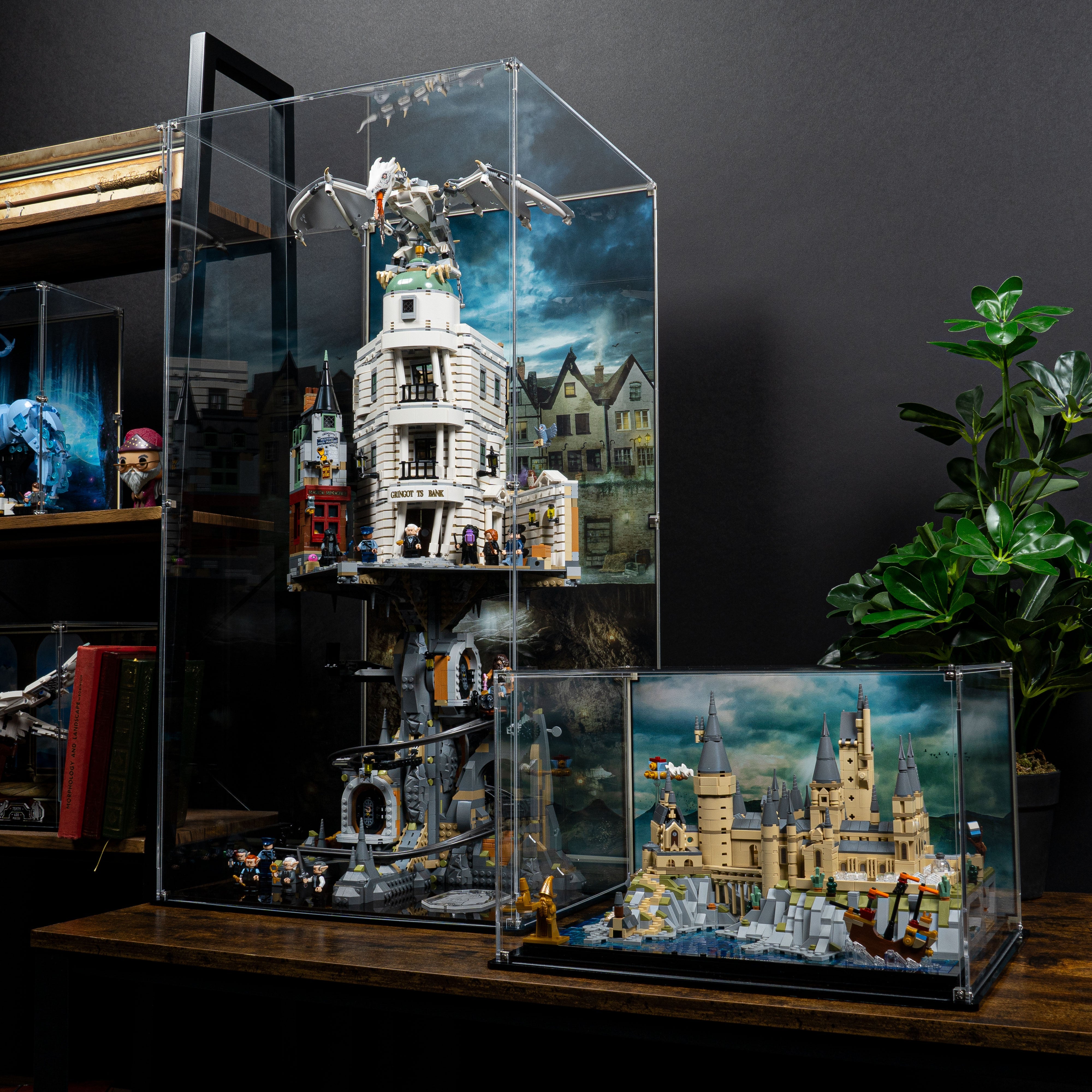 Display Case for LEGO® Harry Potter: Gringotts™ Wizarding Bank – Collectors' Edition (76417)