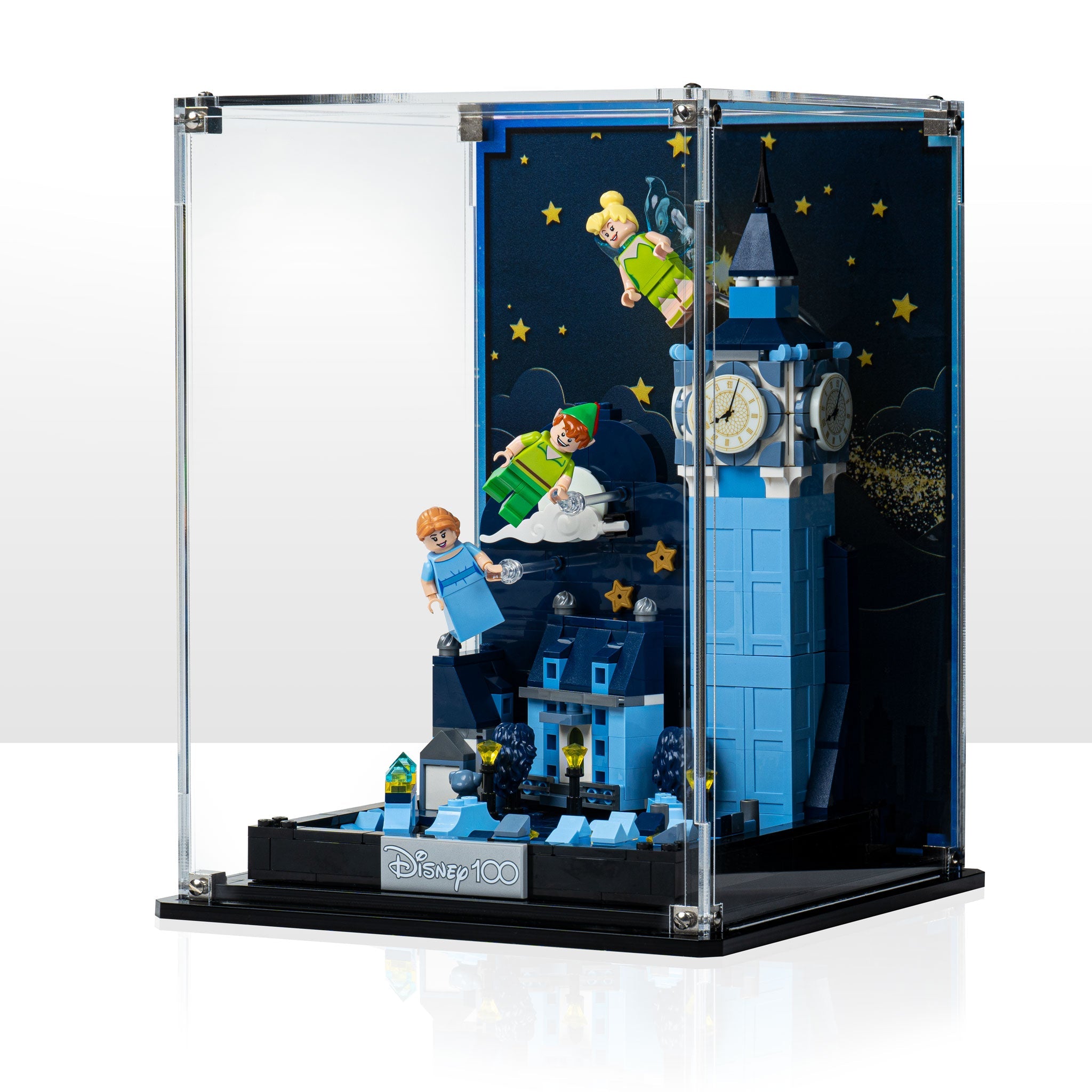 Display Case for LEGO® Peter Pan & Wendy's Flight over London (43232)