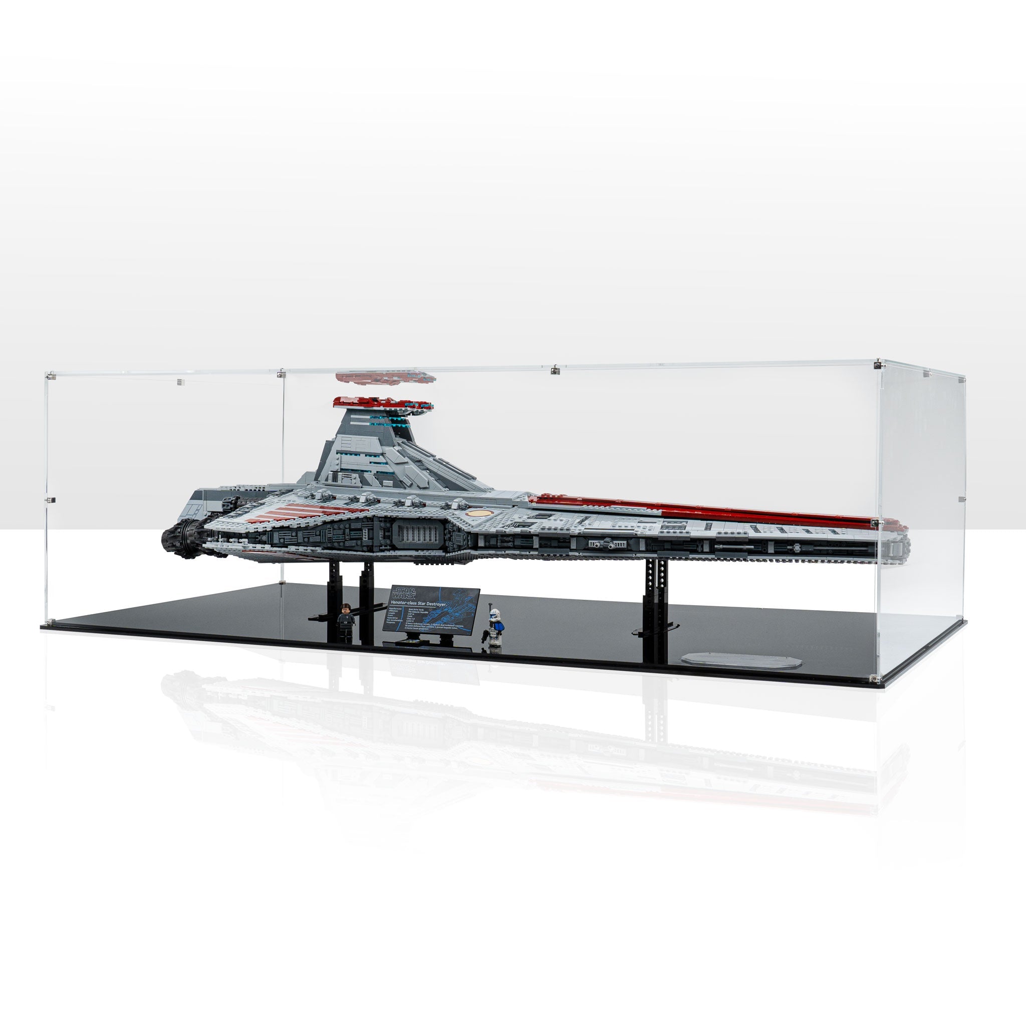 Clear Display Case for LEGO® Star Wars™ Venator-Class Republic Attack Cruiser (75367)