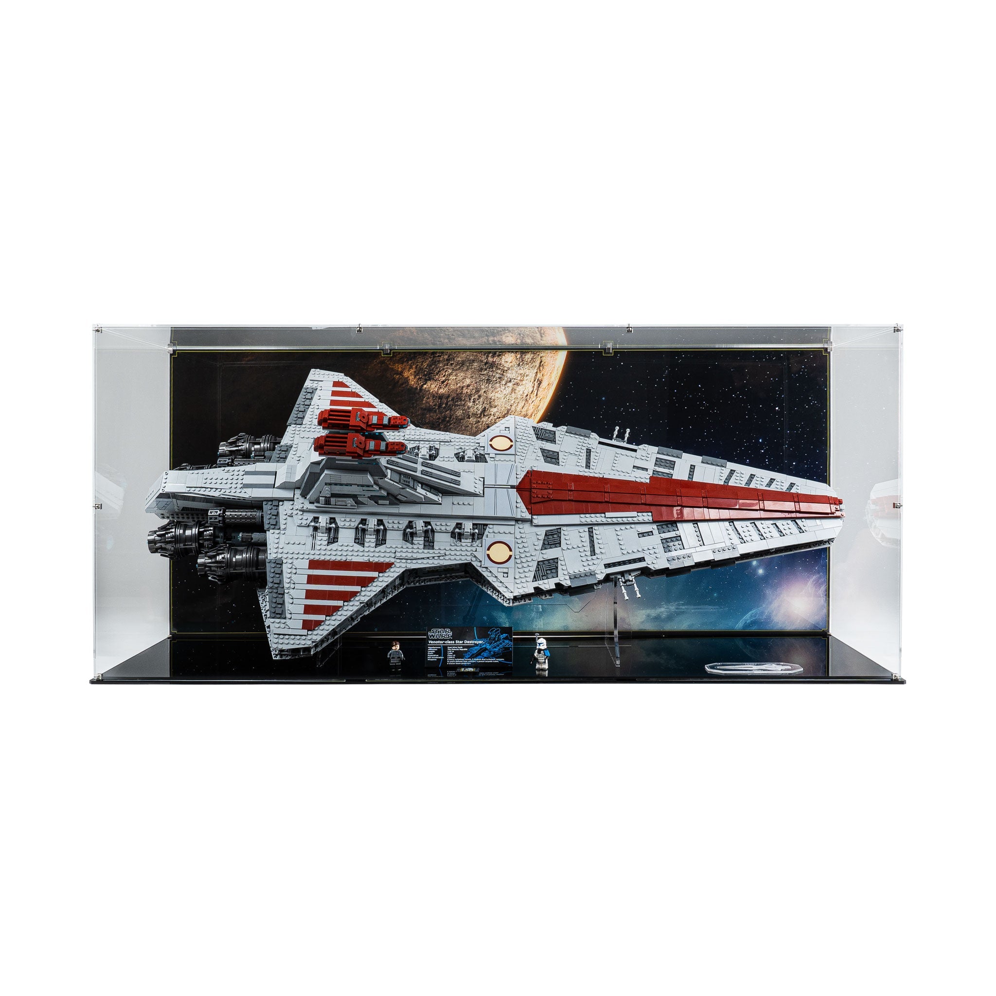 Display Case for LEGO® Star Wars™ Venator-Class Republic Attack Cruiser (75367)