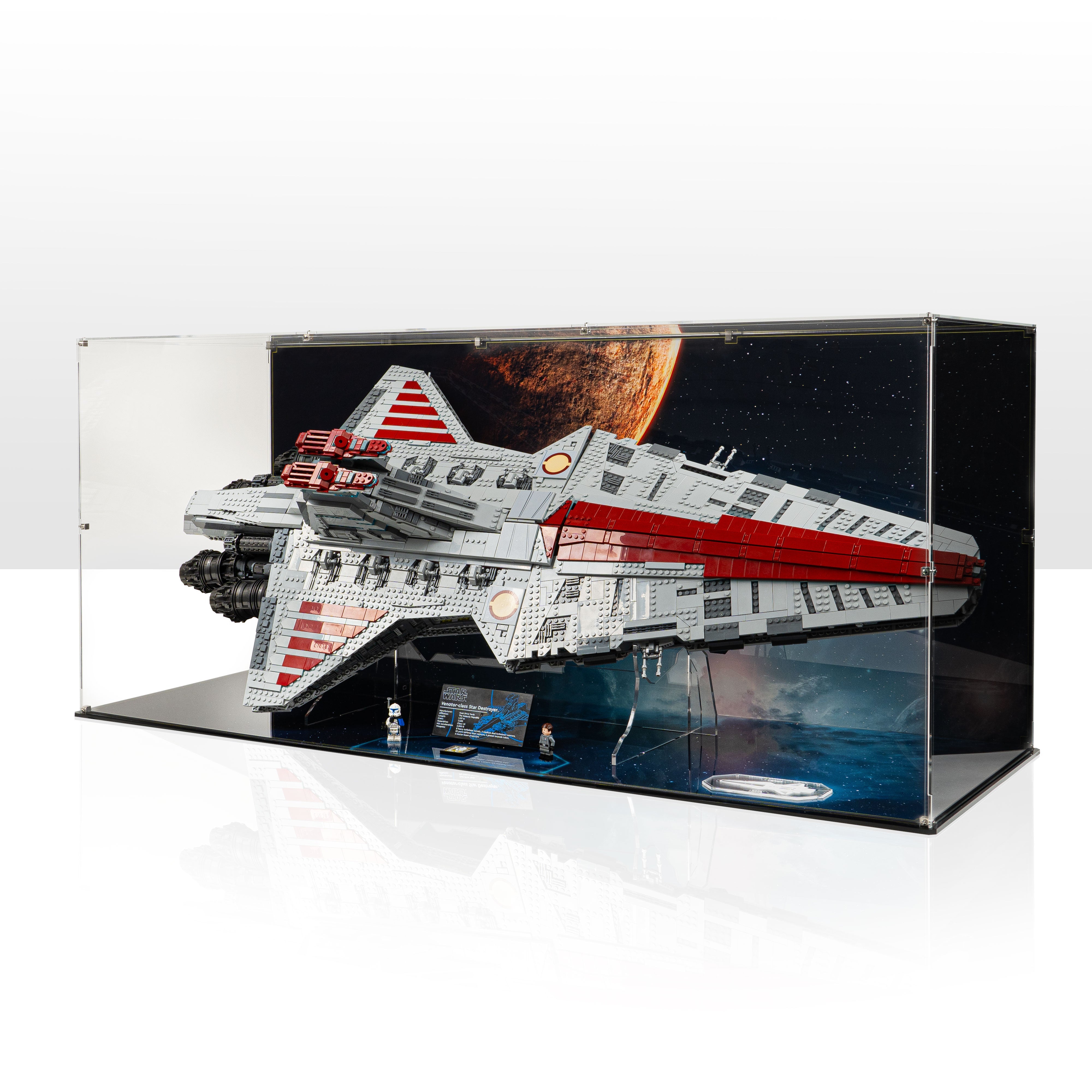 Display Case for LEGO® Star Wars™ Venator-Class Republic Attack Cruiser (75367)