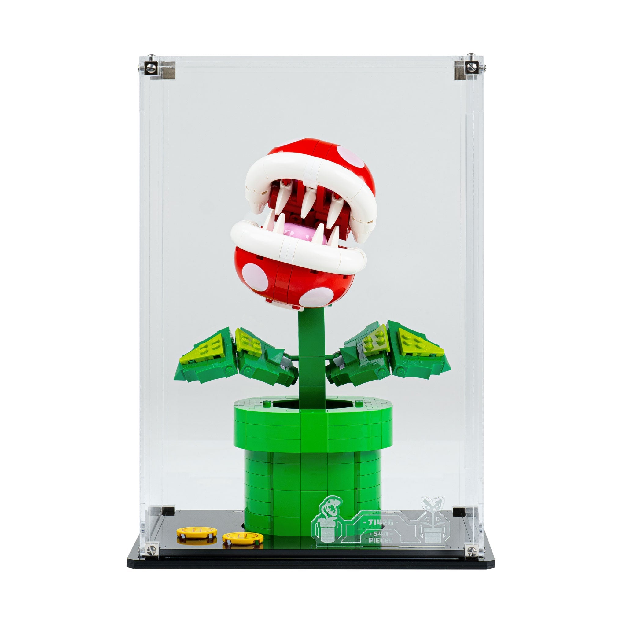 Clear Display Case for LEGO® Super Mario™ Piranha Plant (71426)