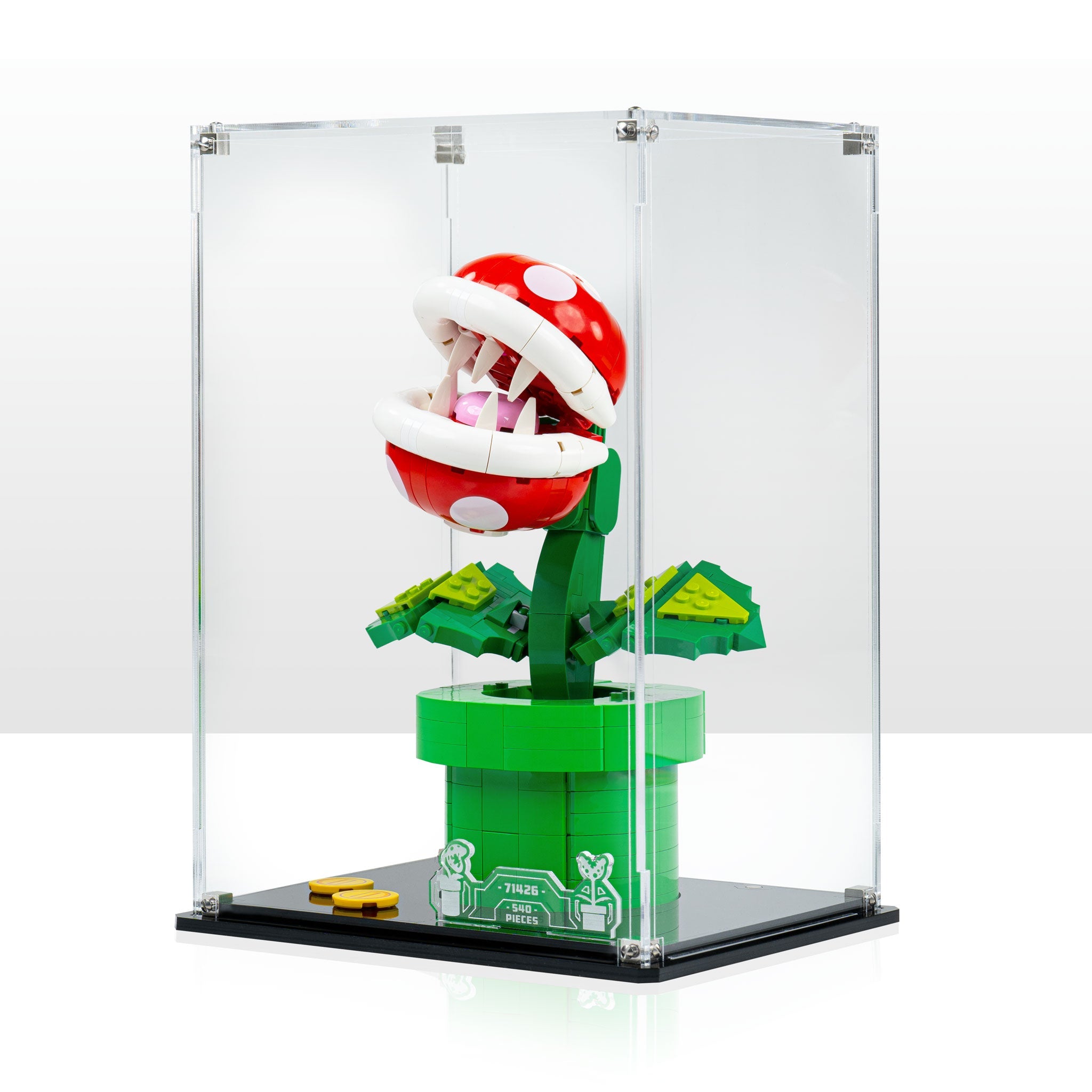 Clear Display Case for LEGO® Super Mario™ Piranha Plant (71426)