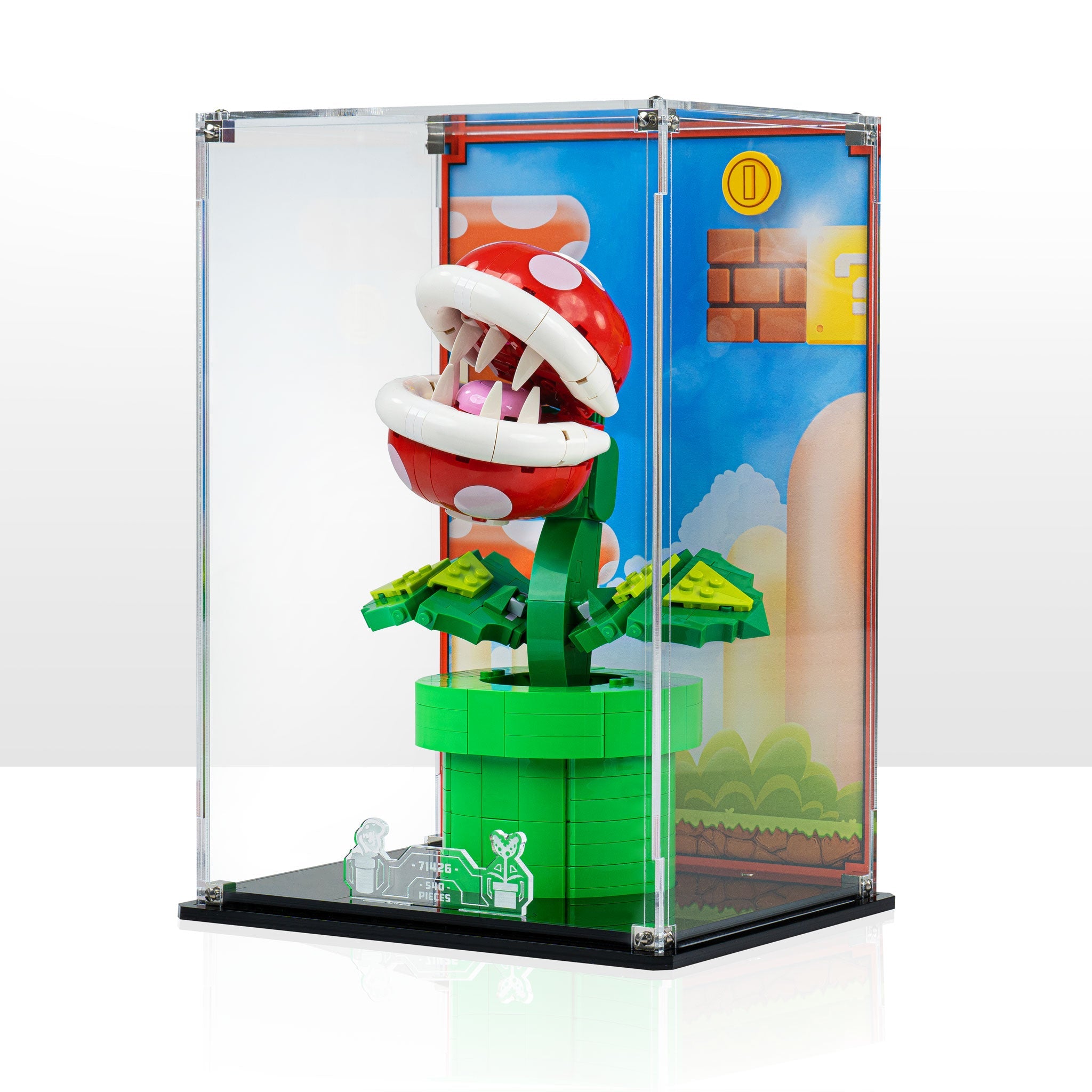 Display Case for LEGO® Super Mario™ Piranha Plant (71426)