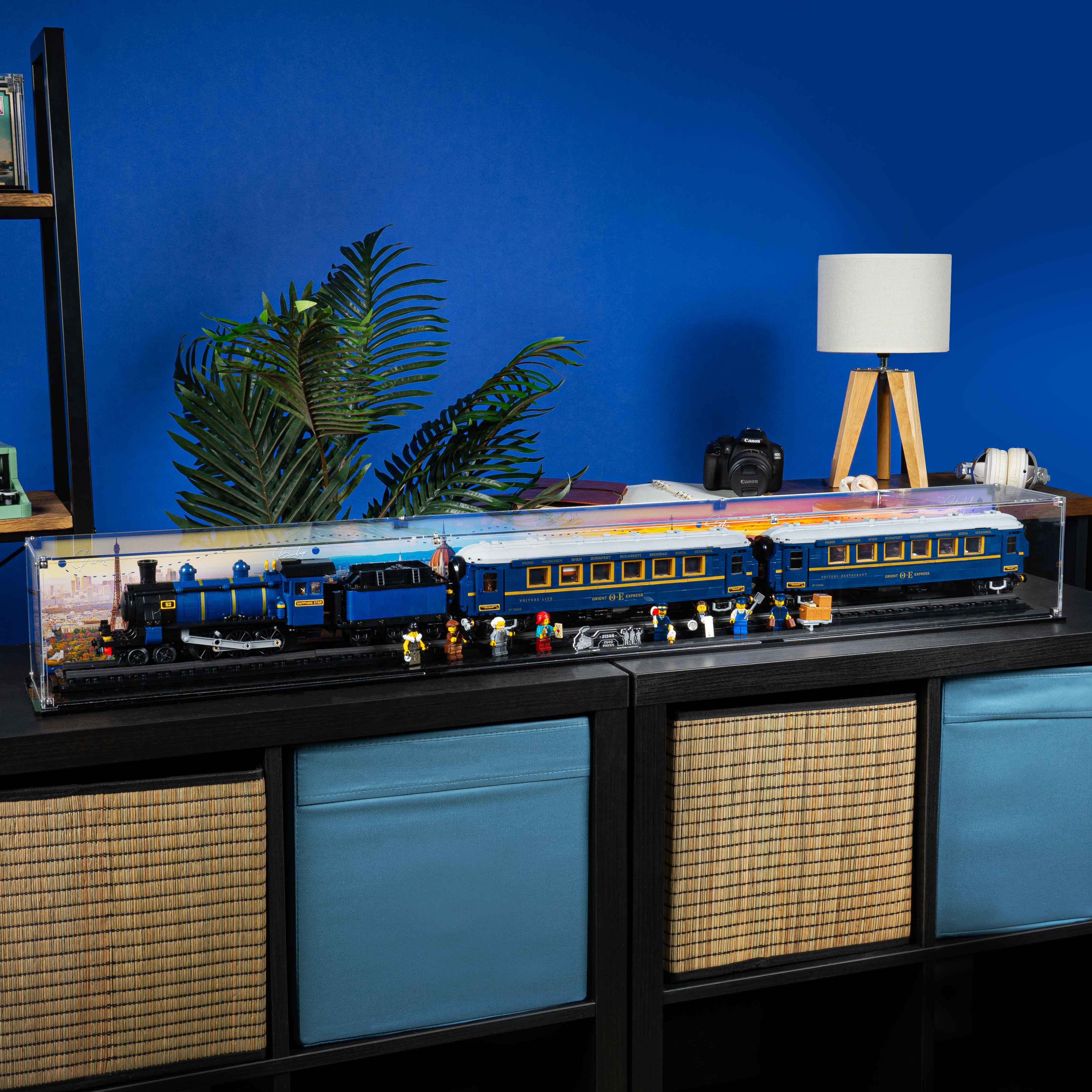 Display Case for LEGO® Ideas: The Orient Express Train (21344)