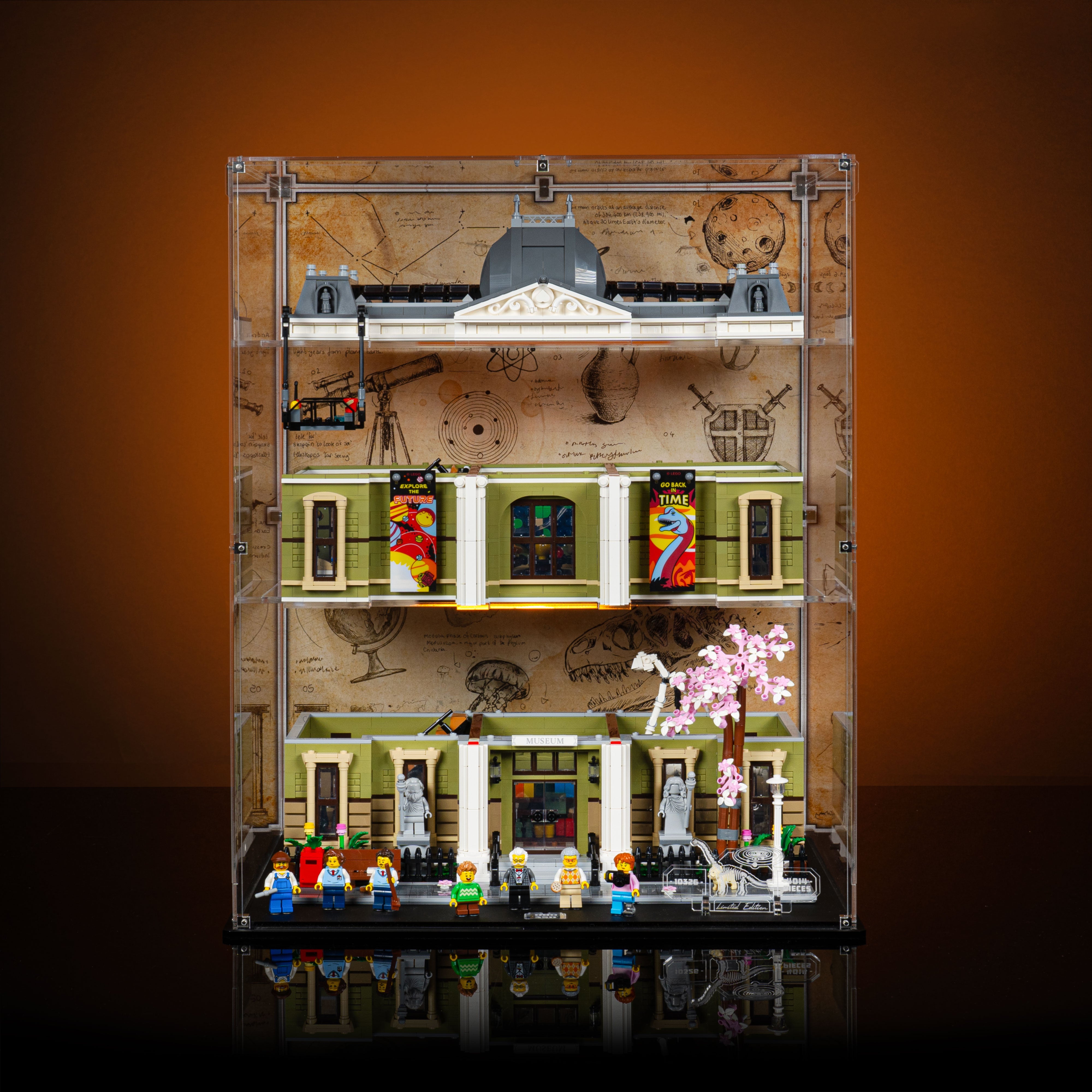 Limited Edition Display Case for LEGO® Icons: Natural History Museum (10326)