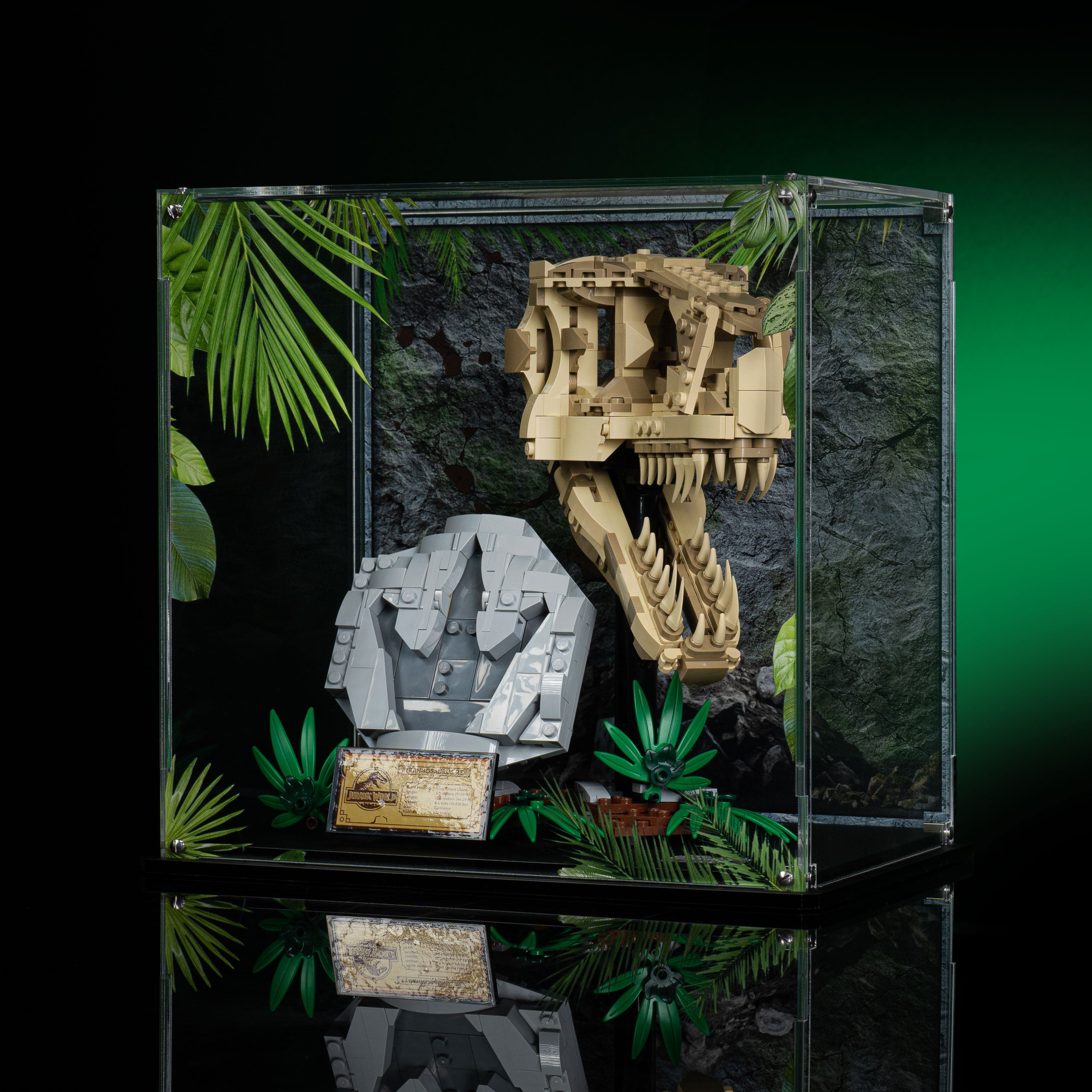 Limited Edition Display Case for LEGO® Jurassic World: Dinosaur Fossils: T. rex Skull (76964)