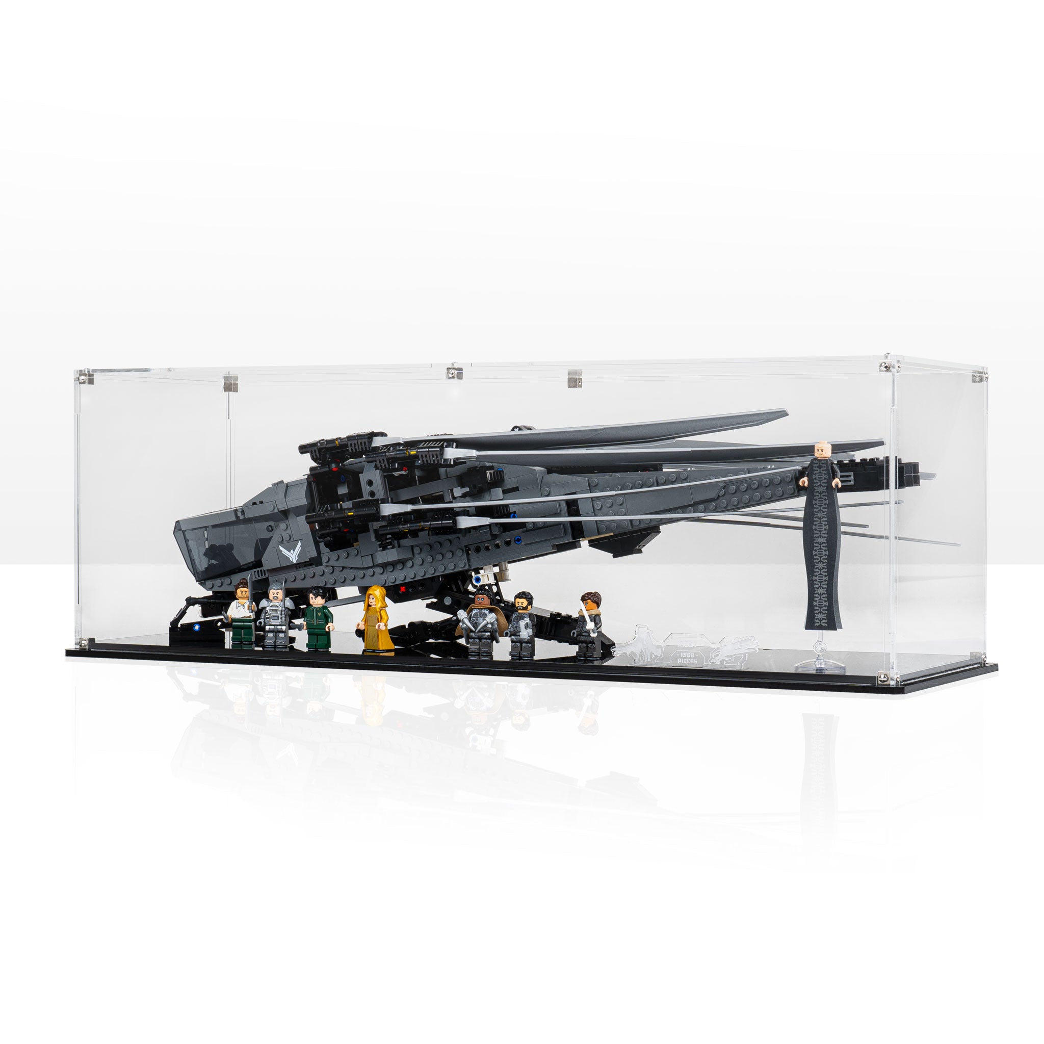 Display Case for LEGO® Icons Dune Atreides Royal Ornithopter (10327)