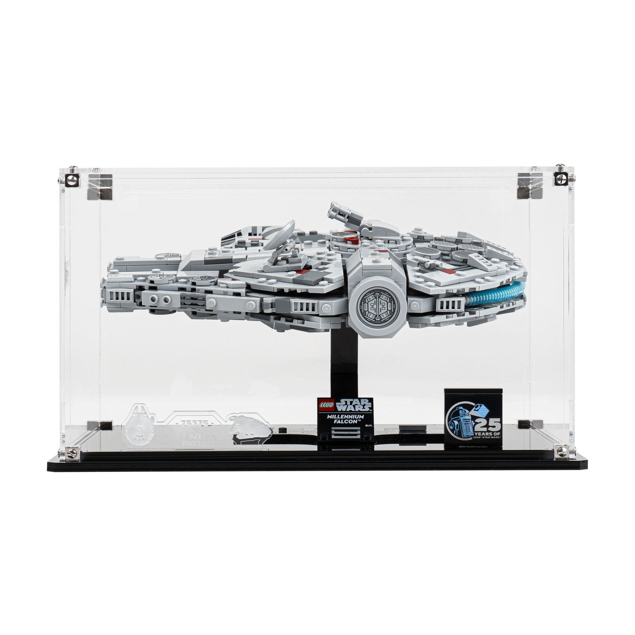 Horizontal & Angled Display Cases for LEGO® Star Wars™ Midi Scale Millennium Falcon™ (75375)