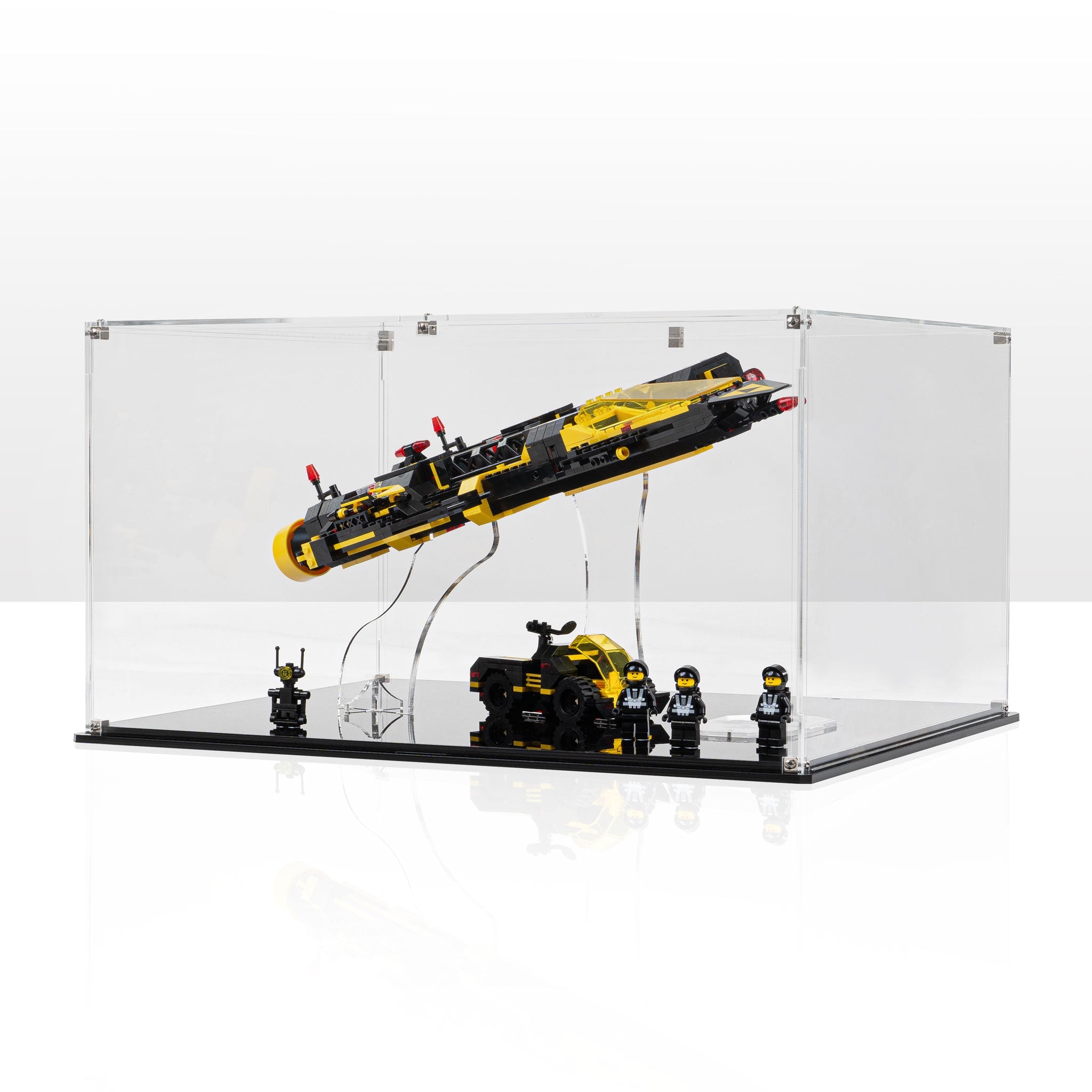 Display Case for LEGO® Icons: Blacktron Renegade (10355)