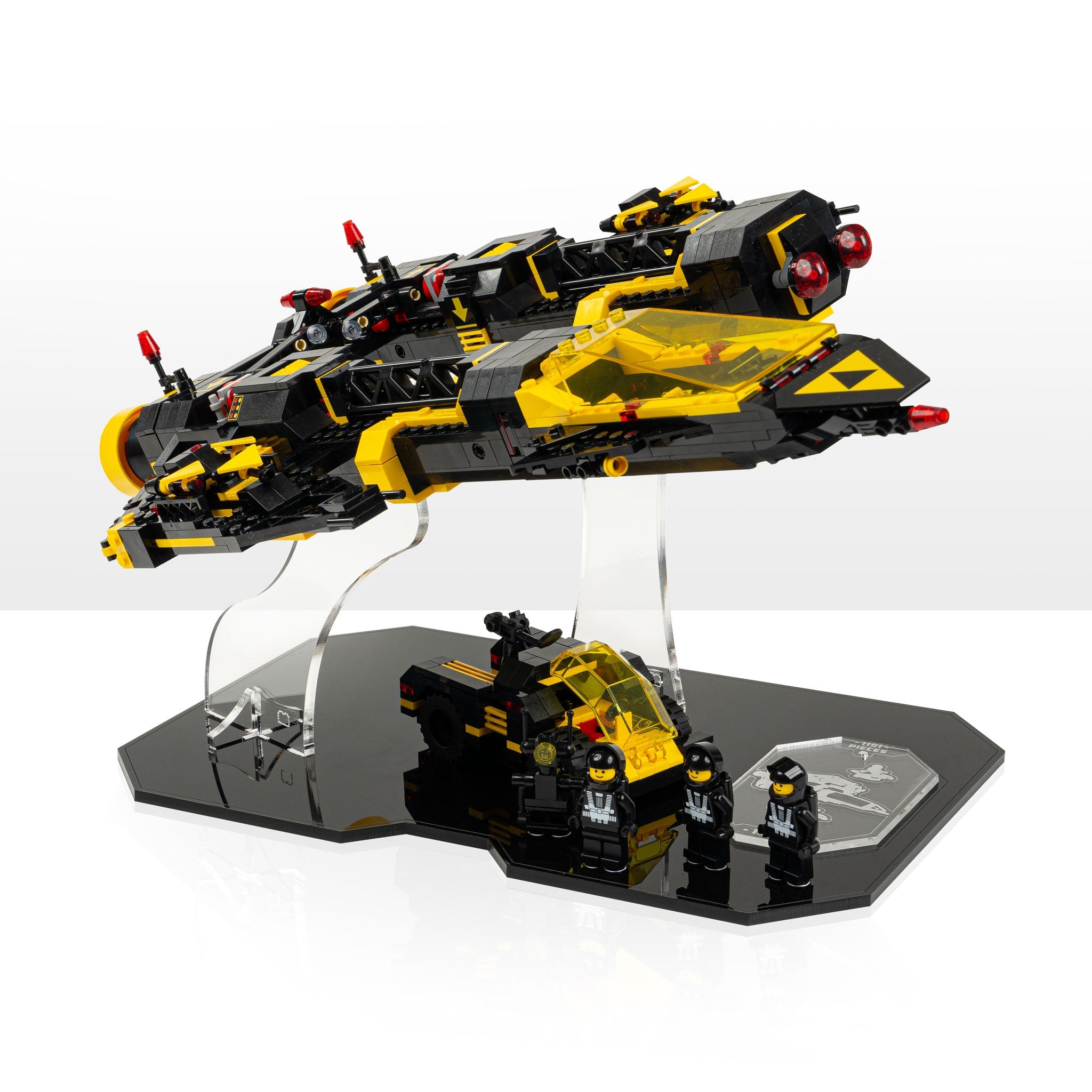 Display Stand for LEGO® Icons: Blacktron Renegade (10355)