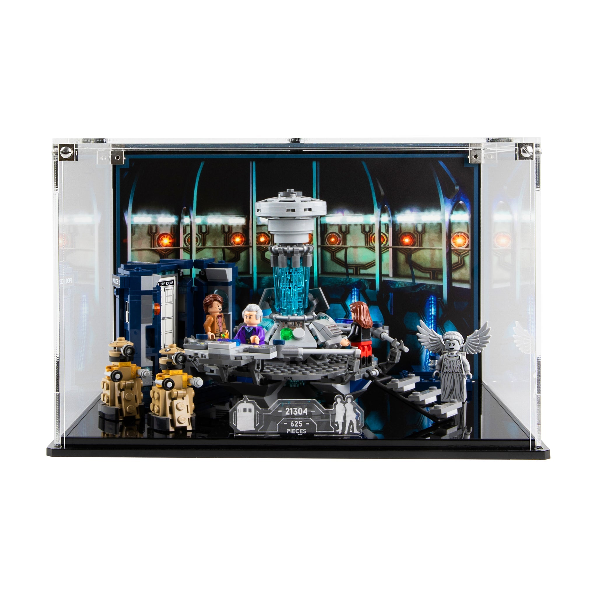 Display Case for LEGO® Ideas: Doctor Who (21304)