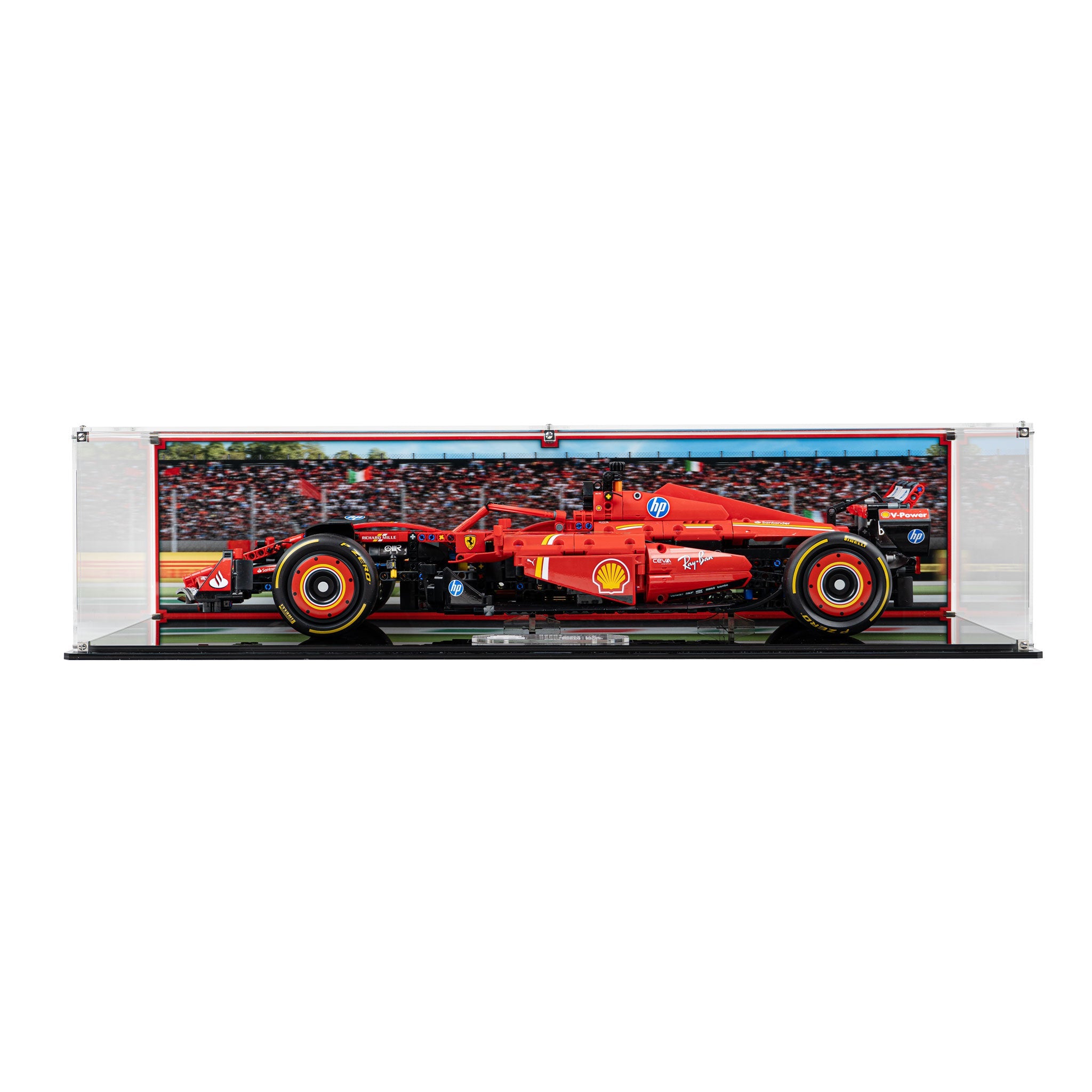 Display Case for LEGO® Technic Ferrari SF-24 F1 Car (42207)