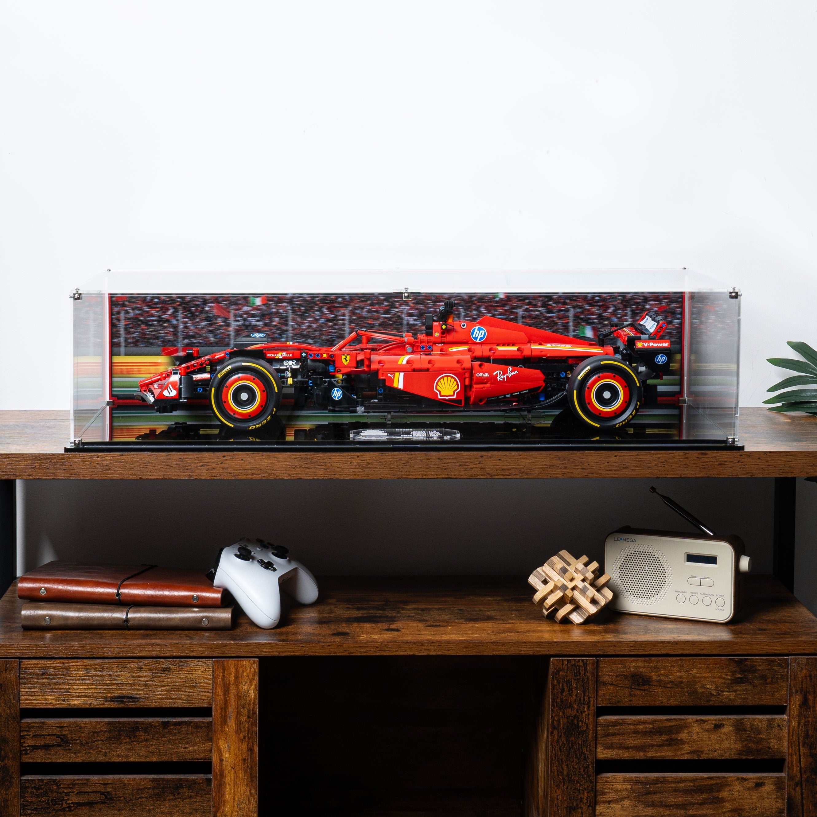 Display Case for LEGO® Technic Ferrari SF-24 F1 Car (42207)