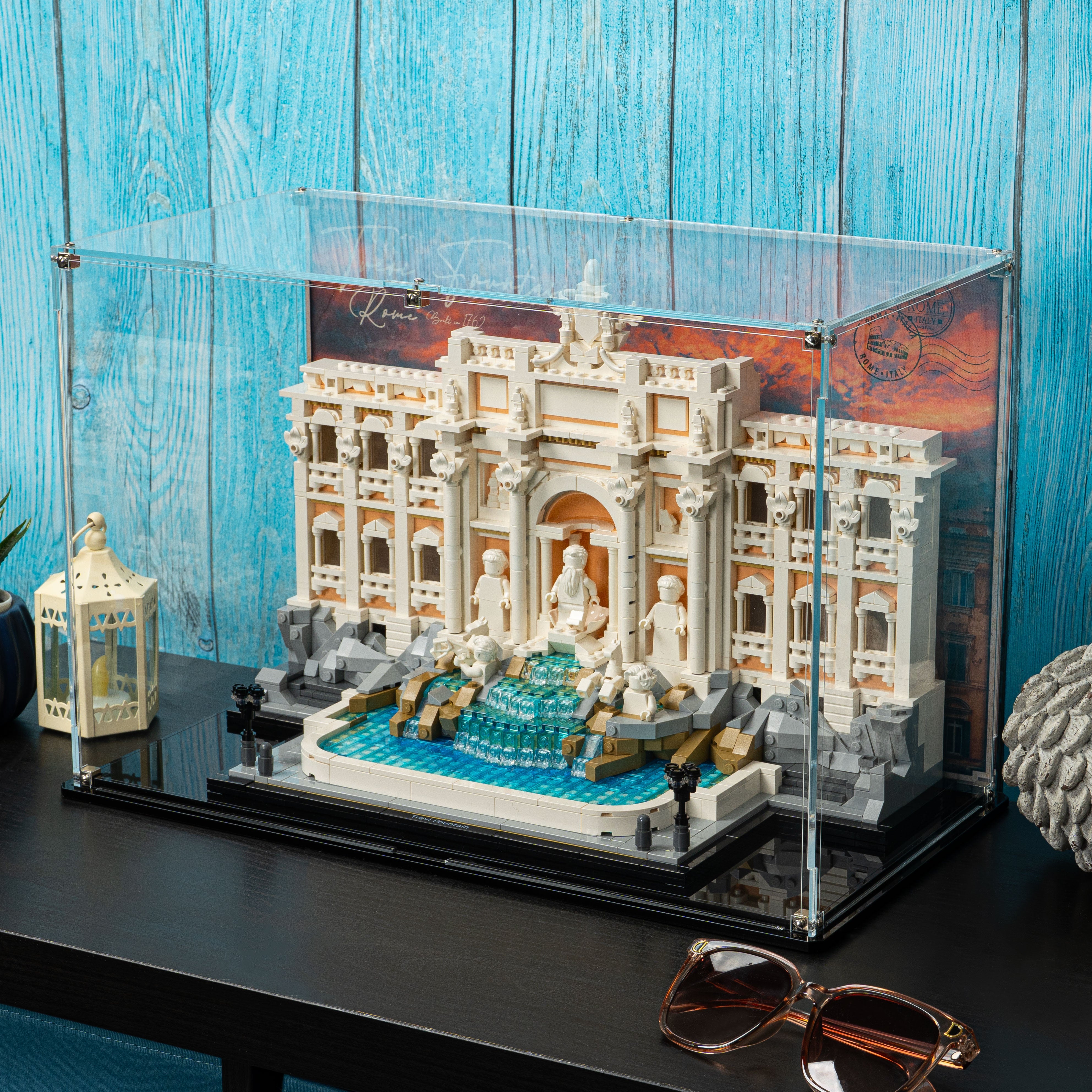Display Case for LEGO® Architecture: Trevi Fountain (21062)