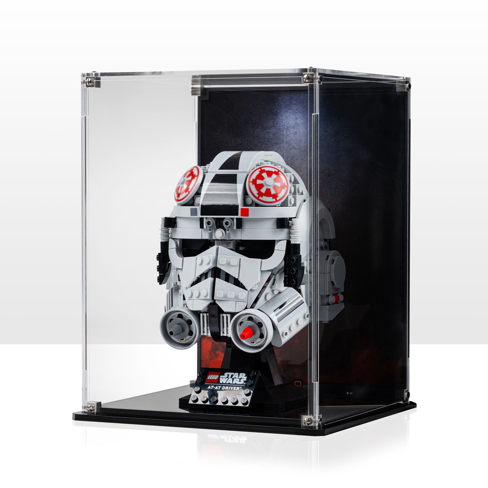 Display Case for LEGO® Star Wars: AT-AT Driver Helmet (75429)