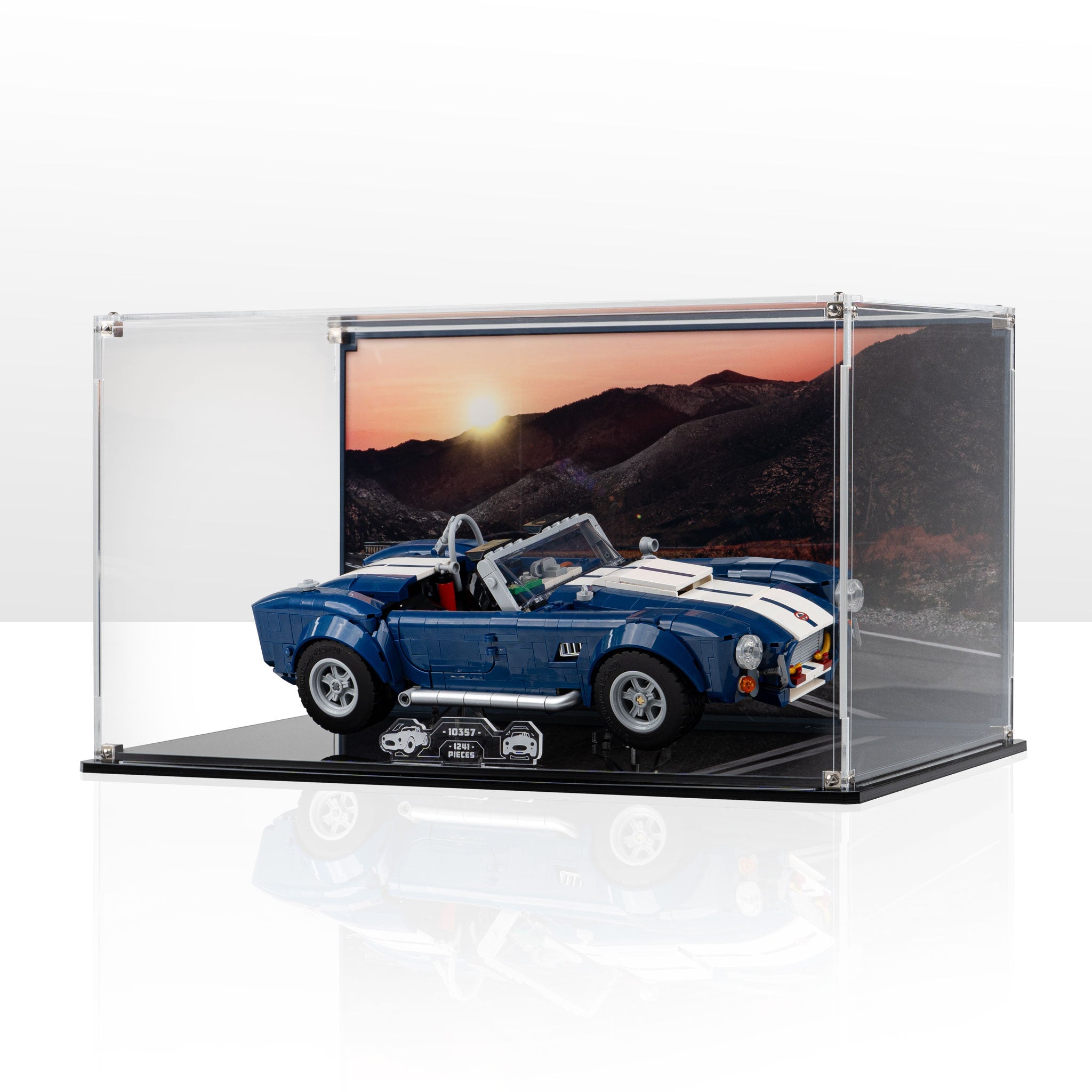 Display Case for LEGO® Icons: Shelby Cobra 427 S/C (10357)